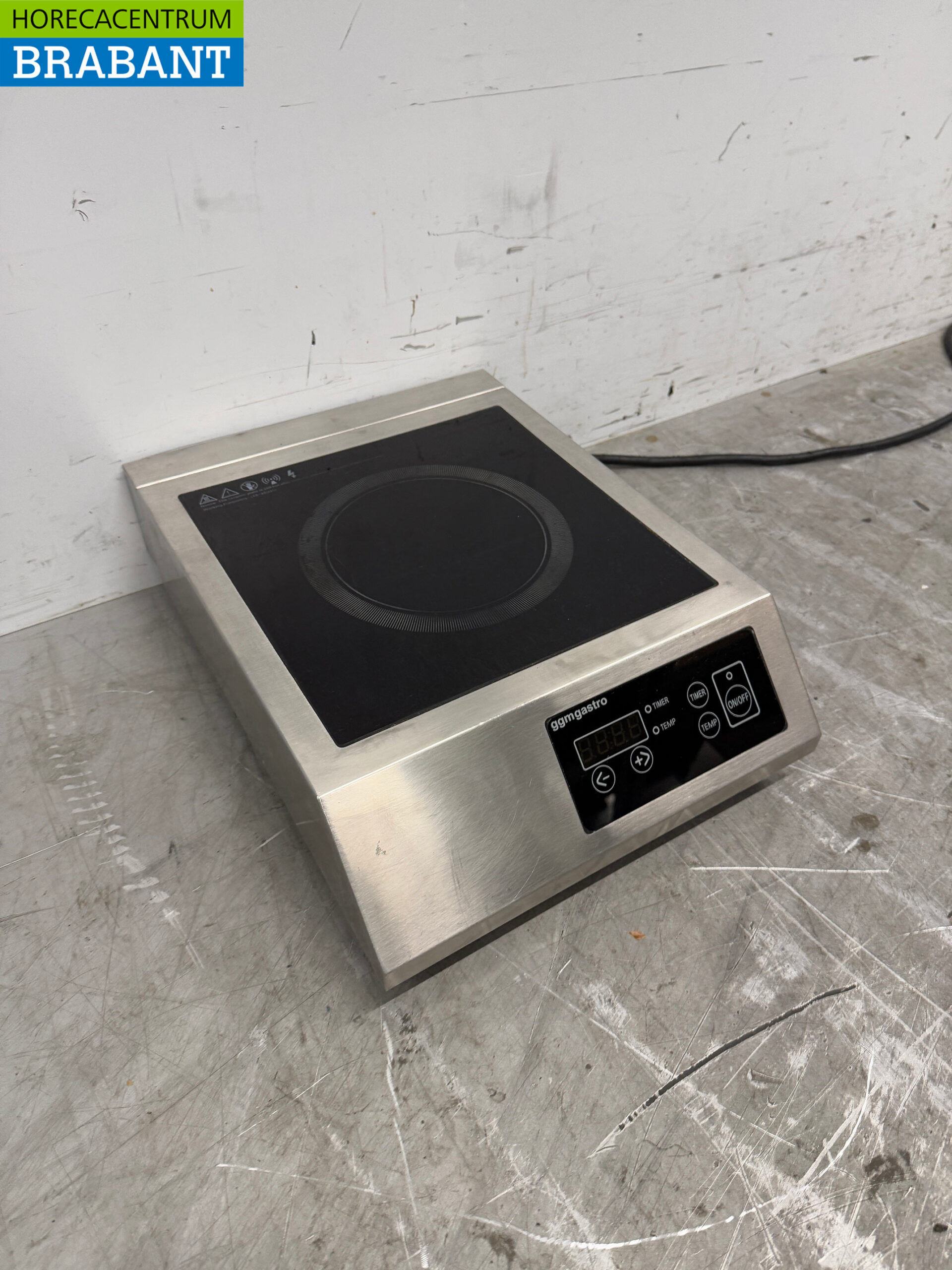 Stainless steel Induction Hob 3.5 kW 230V Horeca - Image 3