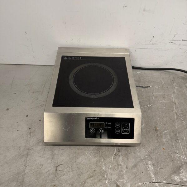 Stainless steel Induction Hob 3.5 kW 230V Horeca
