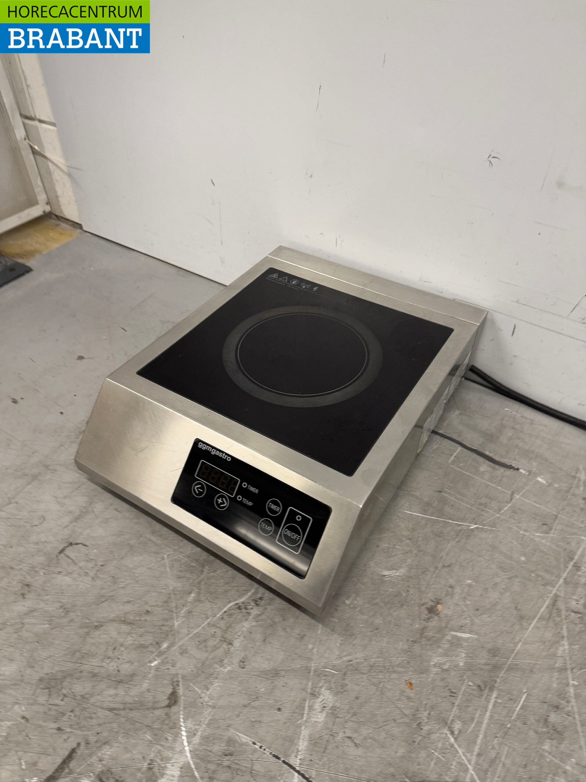 Stainless steel Induction Hob 3.5 kW 230V Horeca - Image 2