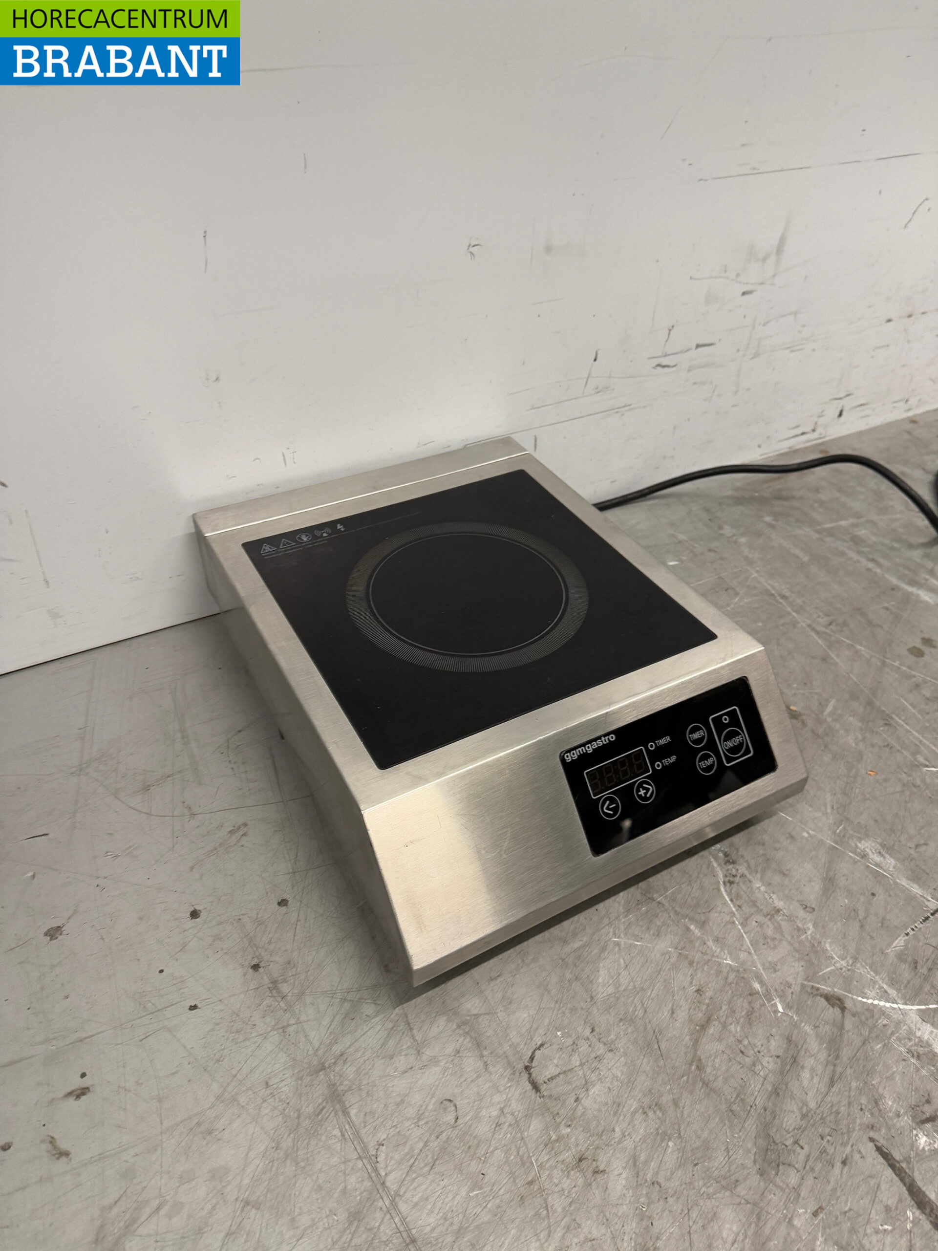 Stainless steel Induction Hob 3.5 kW 230V Horeca - Image 3