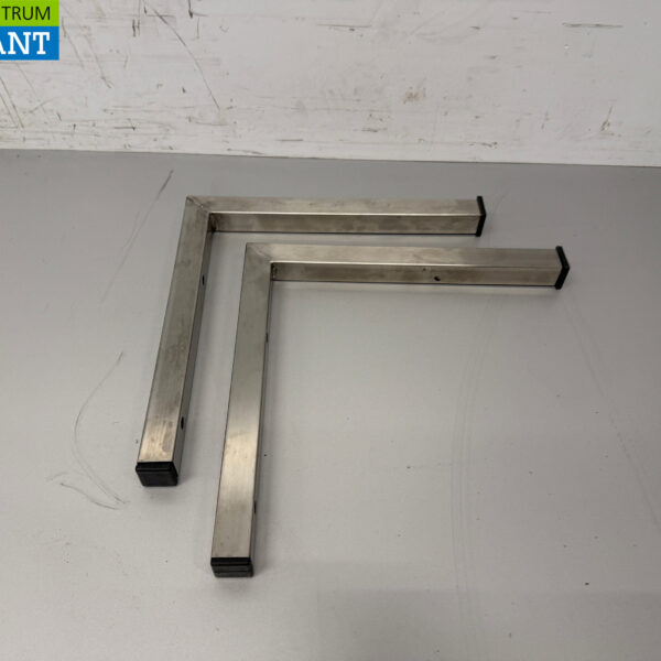 Stainless steel Wall Brackets 30 x 30 cm Hospitality