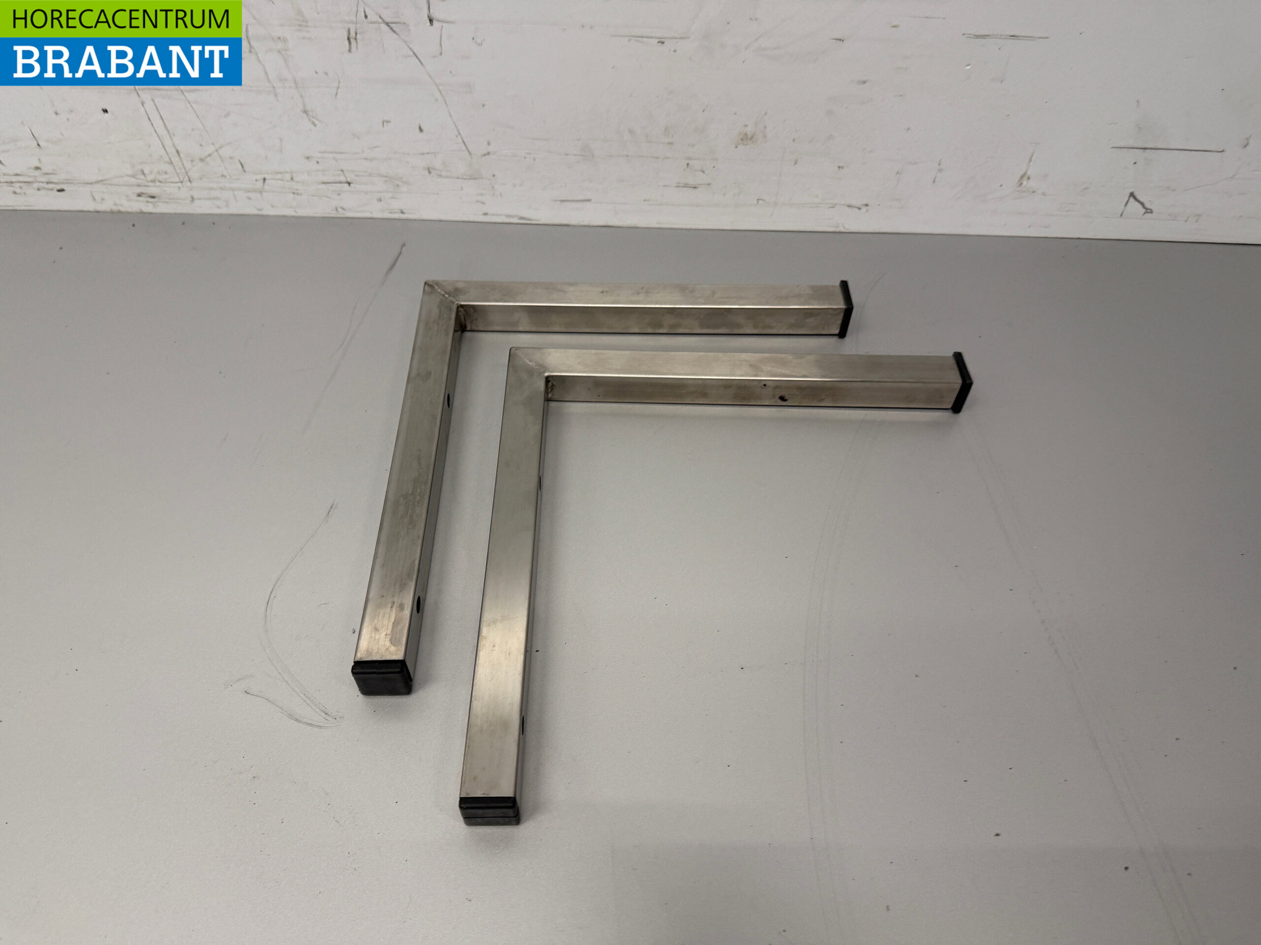 Stainless steel Wall Brackets 30 x 30 cm Hospitality