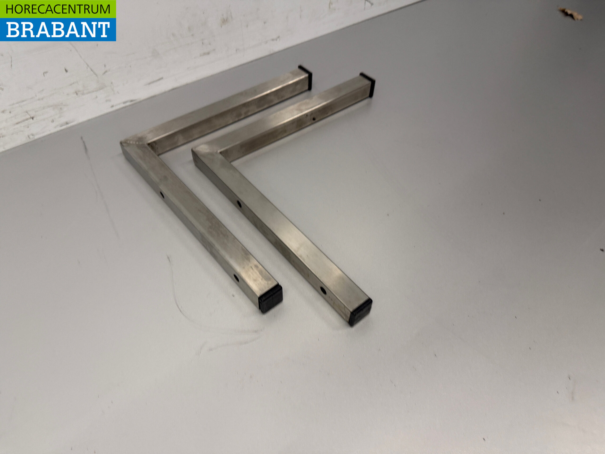 Stainless steel Wall Brackets 30 x 30 cm Hospitality - Image 3