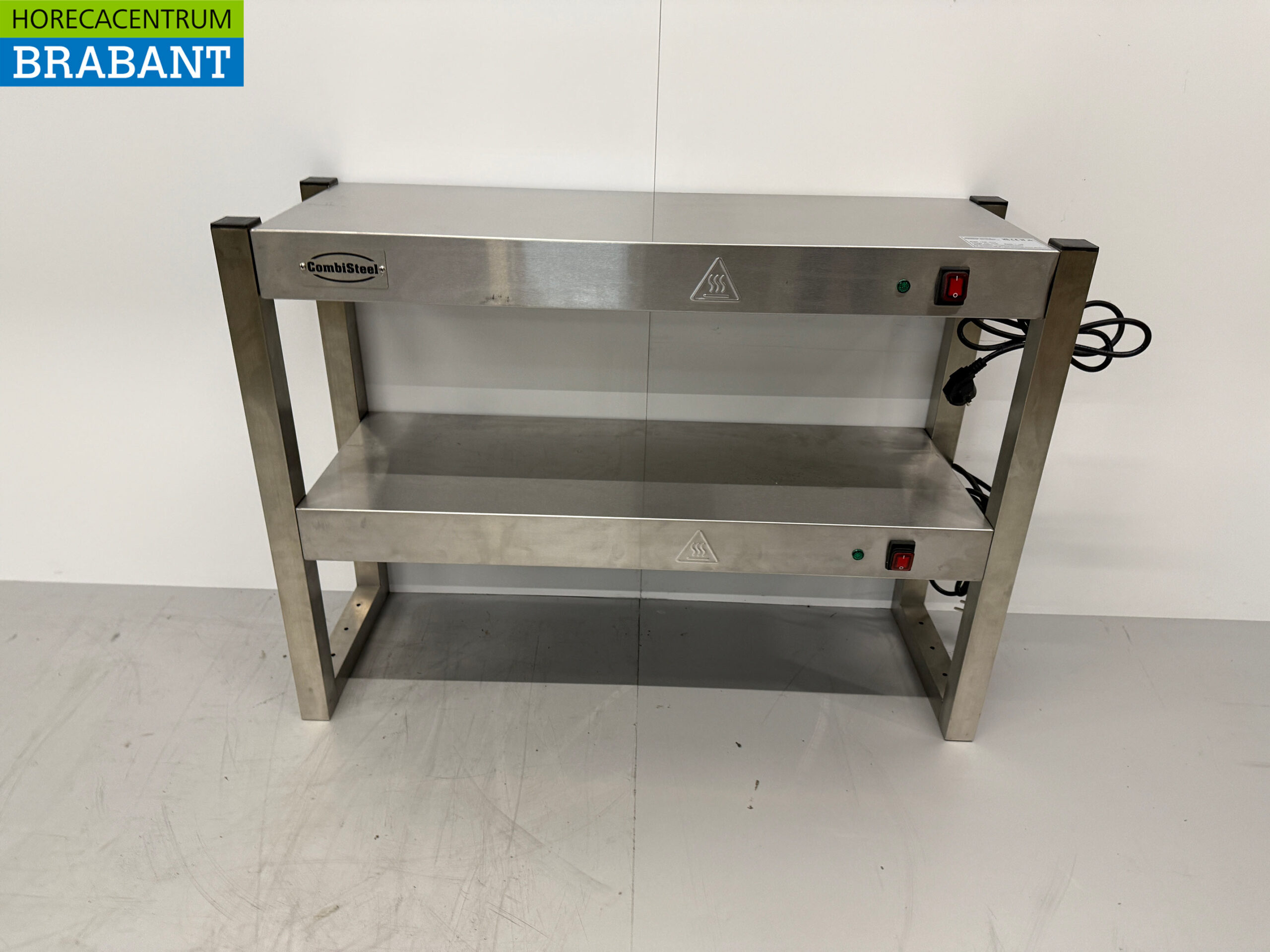 Stainless steel Combisteel Double Holding Bridge 2 x 230V Horeca