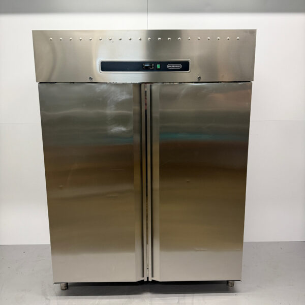 Stainless steel Maxxfrost Double Door Freezer 1300 liters 230V Horeca