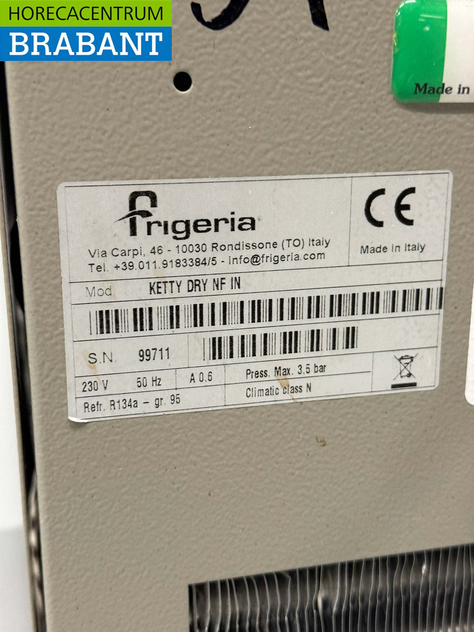 Frigeria Water Cooler 25 liters per hour 230V Catering - Image 4