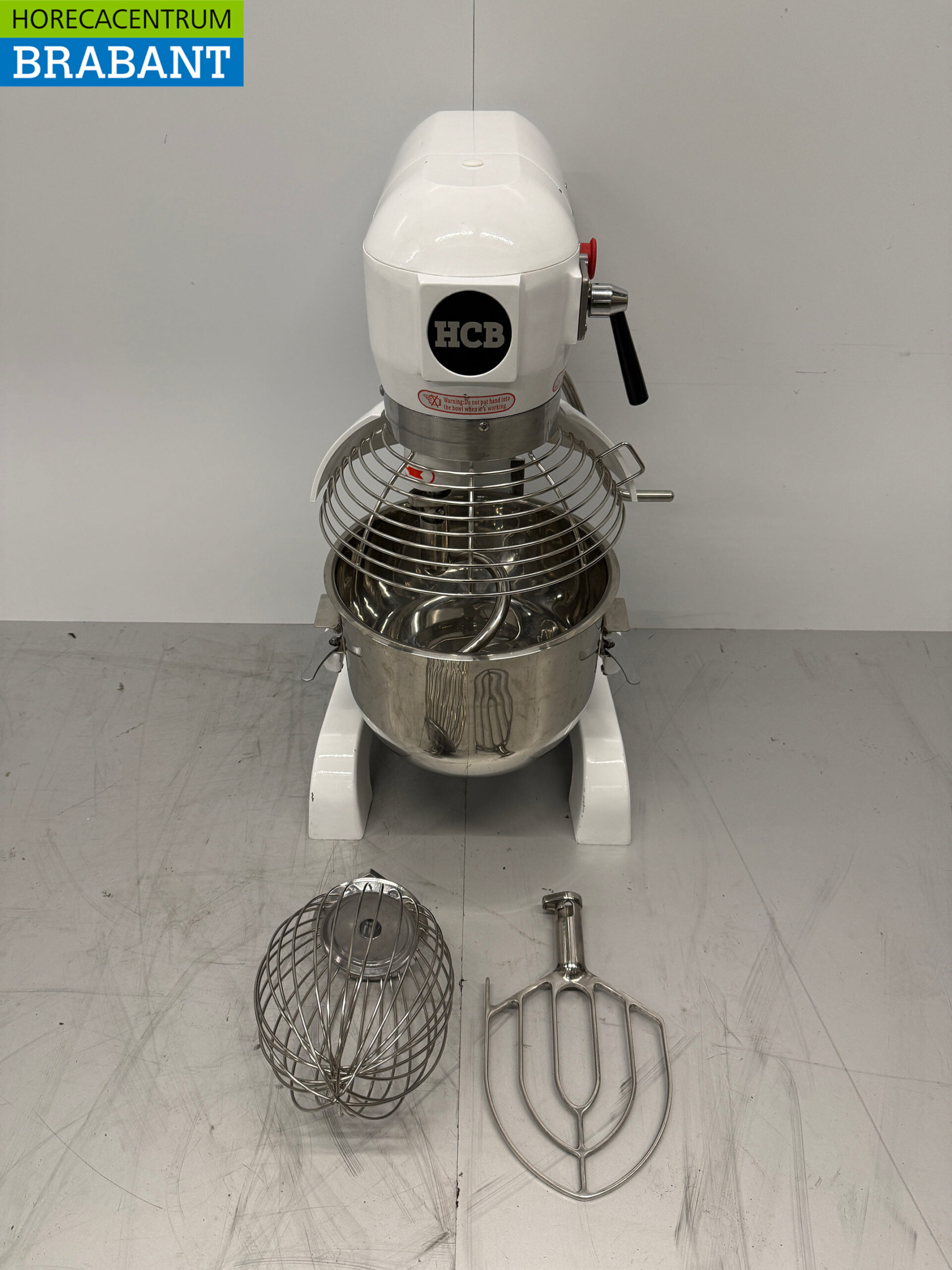 RVS HCB Planet Mixer Mixer RVS tub 20 liter 230V Bakery Catering