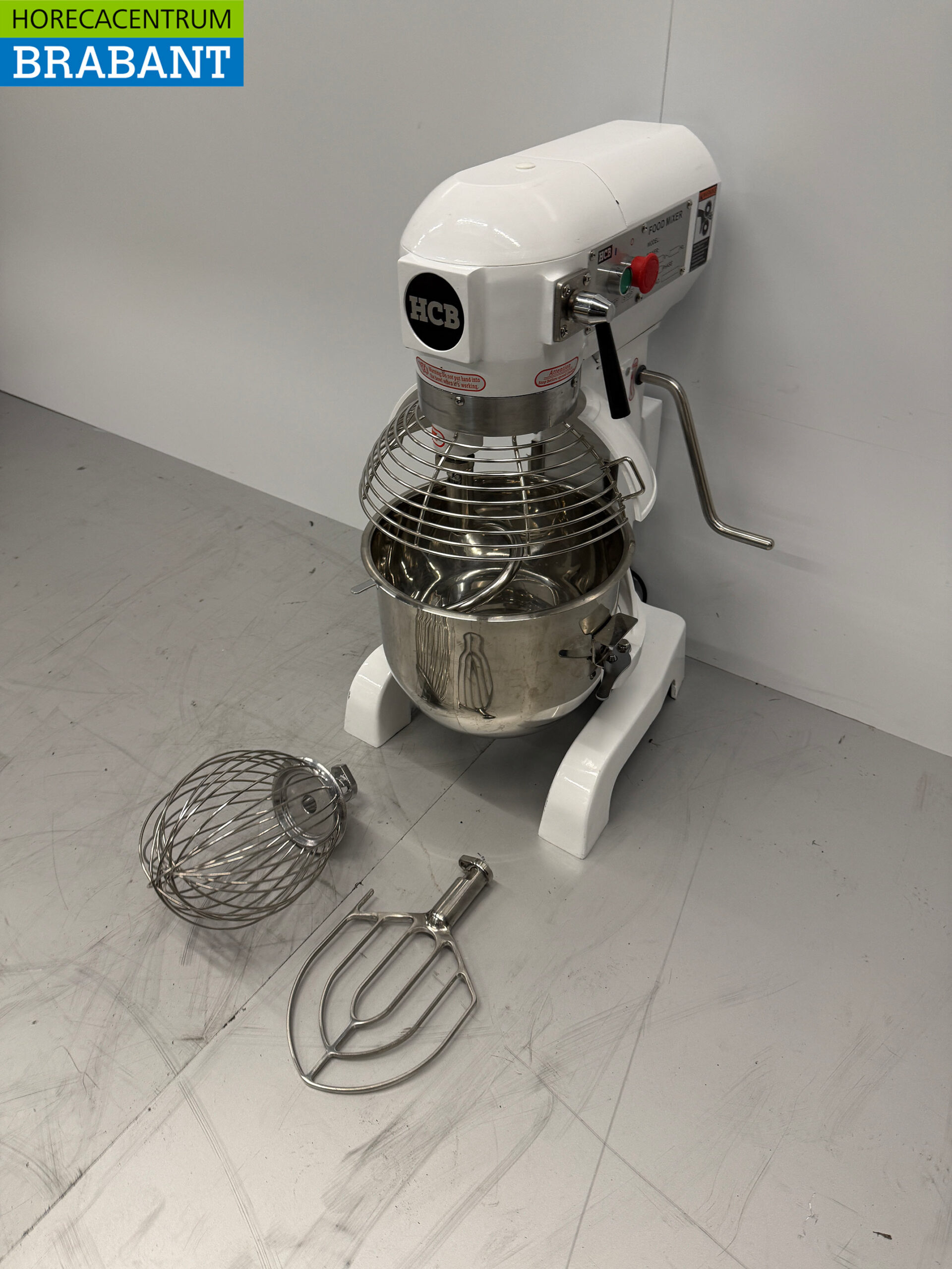 RVS HCB Planet Mixer Mixer RVS tub 20 liter 230V Bakery Catering - Image 2