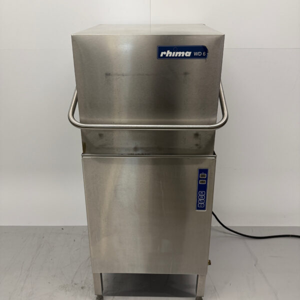 Stainless steel Rhima Sliding dishwasher 400V Catering