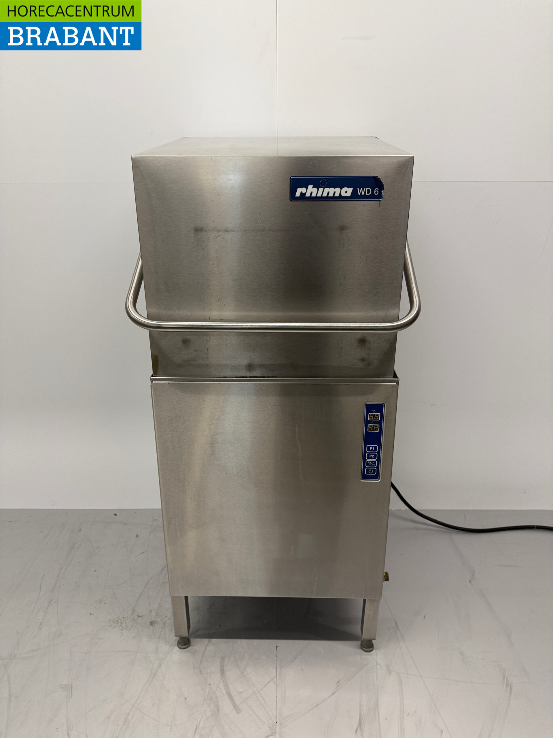 Stainless steel Rhima Sliding dishwasher 400V Catering