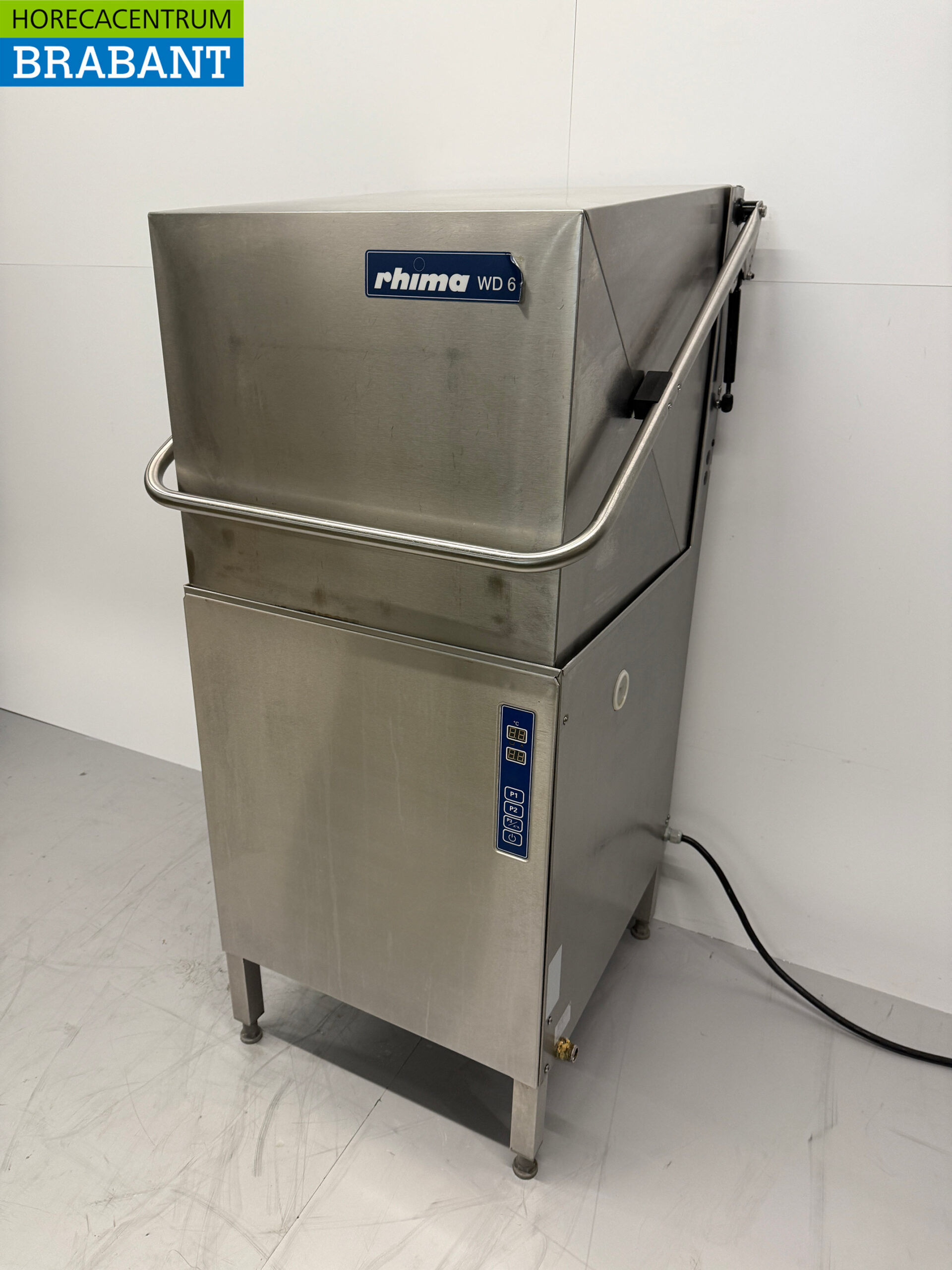 Stainless steel Rhima Sliding dishwasher 400V Catering - Image 2