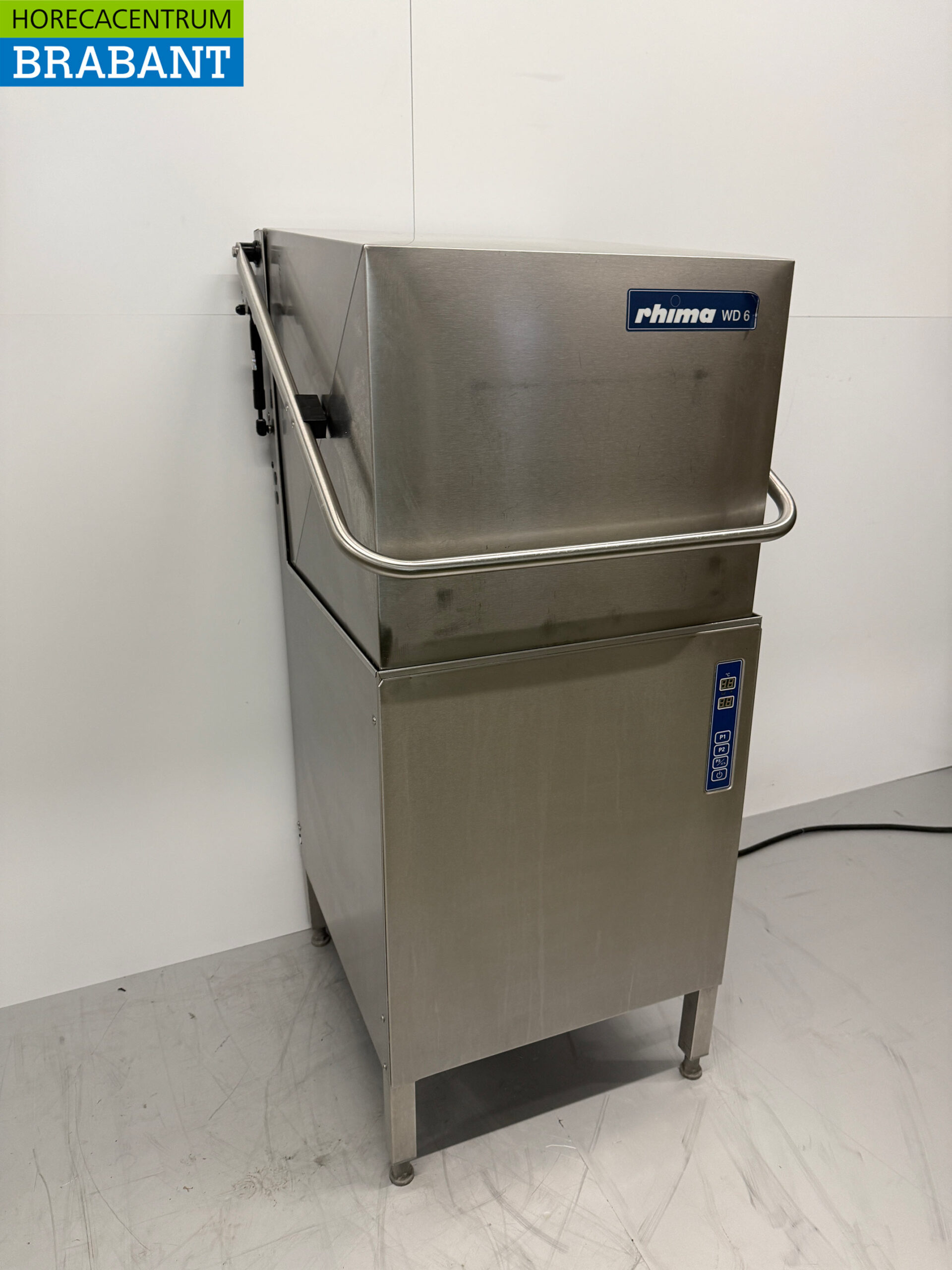 Stainless steel Rhima Sliding dishwasher 400V Catering - Image 3