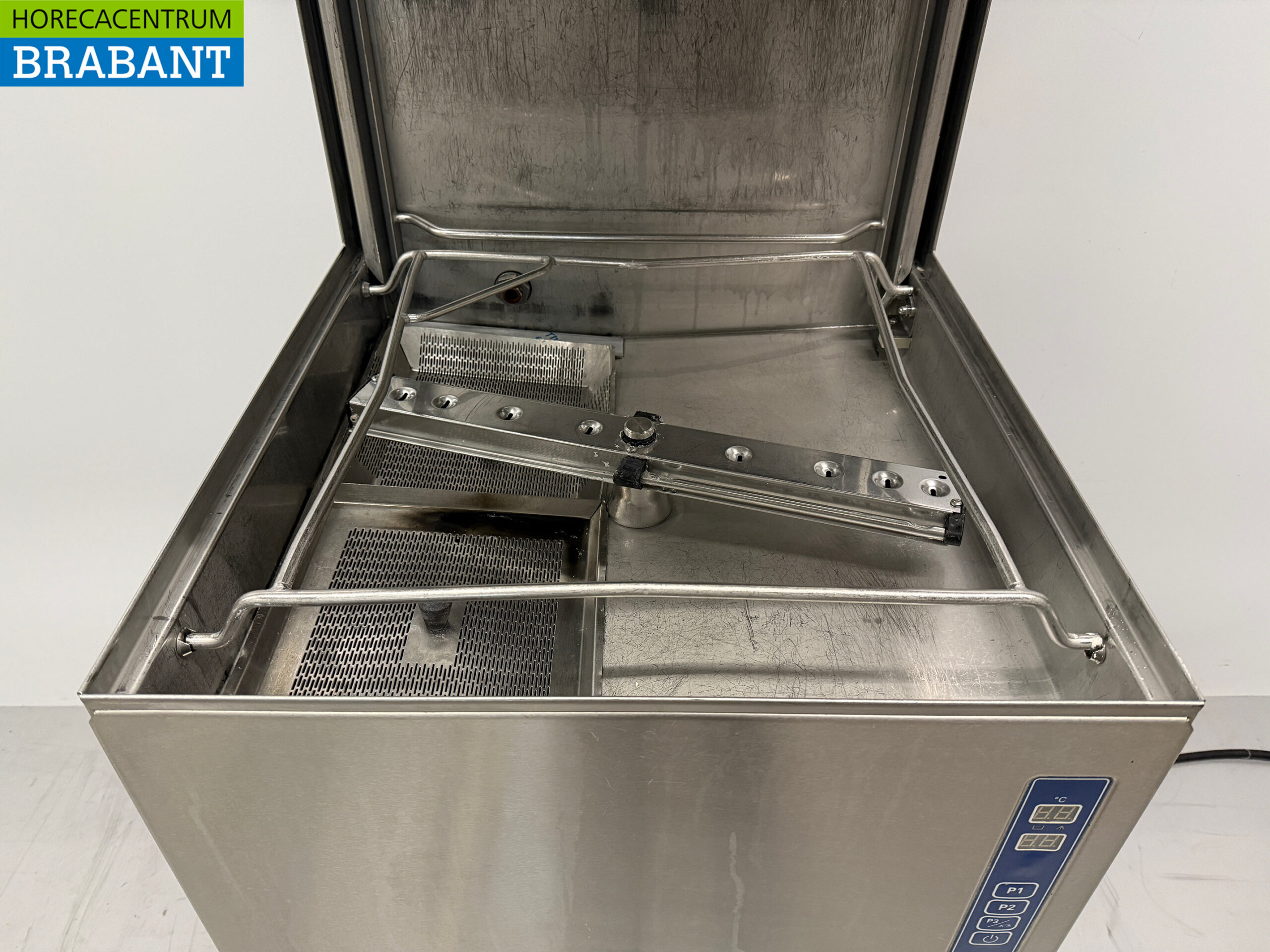 Stainless steel Rhima Sliding dishwasher 400V Catering - Image 4