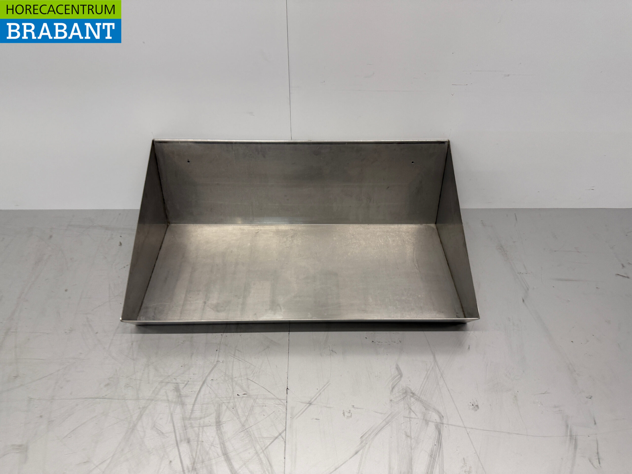 Stainless steel French fries serving tray 91 cm Catering Cafeteria