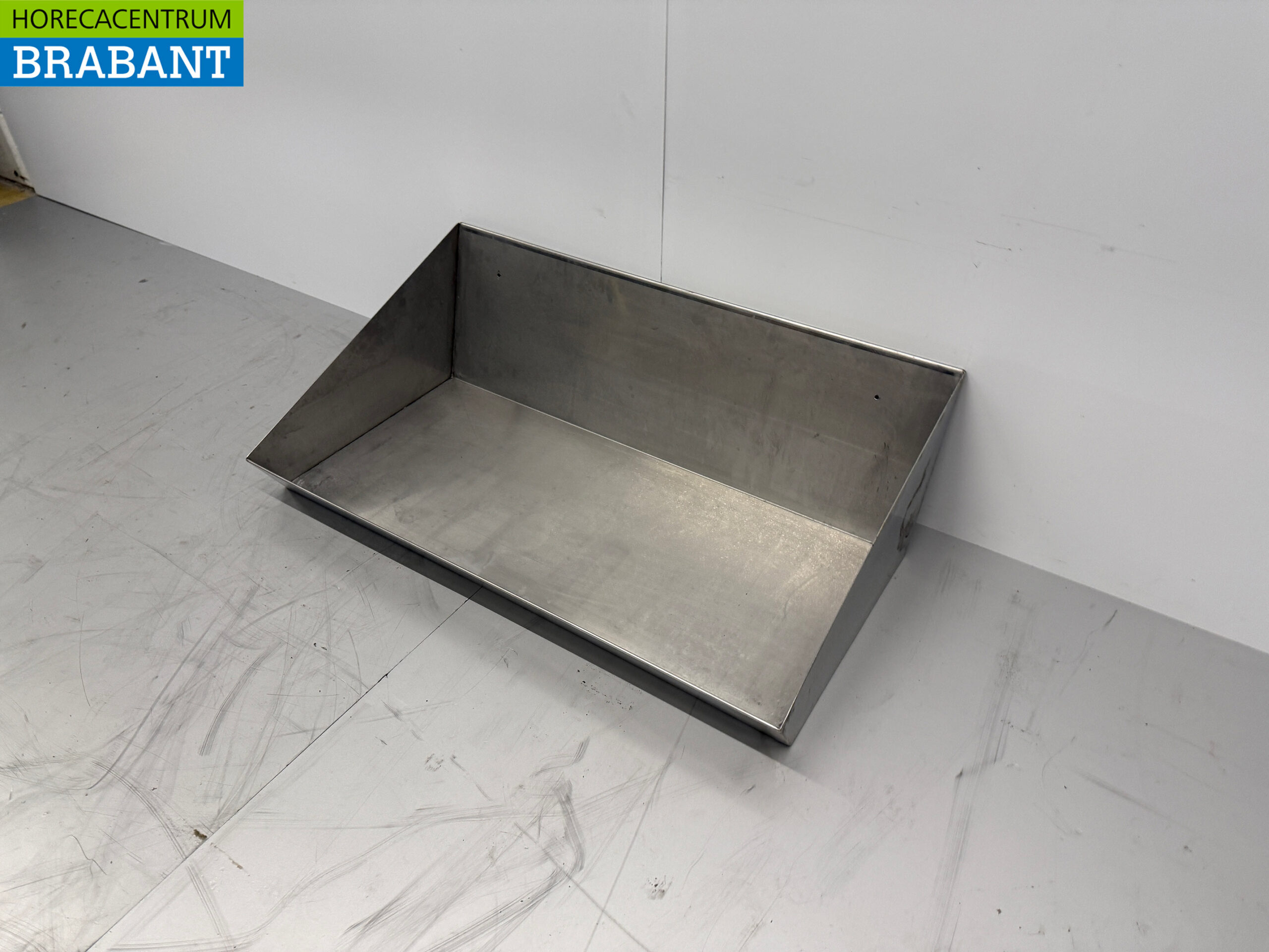 Stainless steel French fries serving tray 91 cm Catering Cafeteria - Image 2