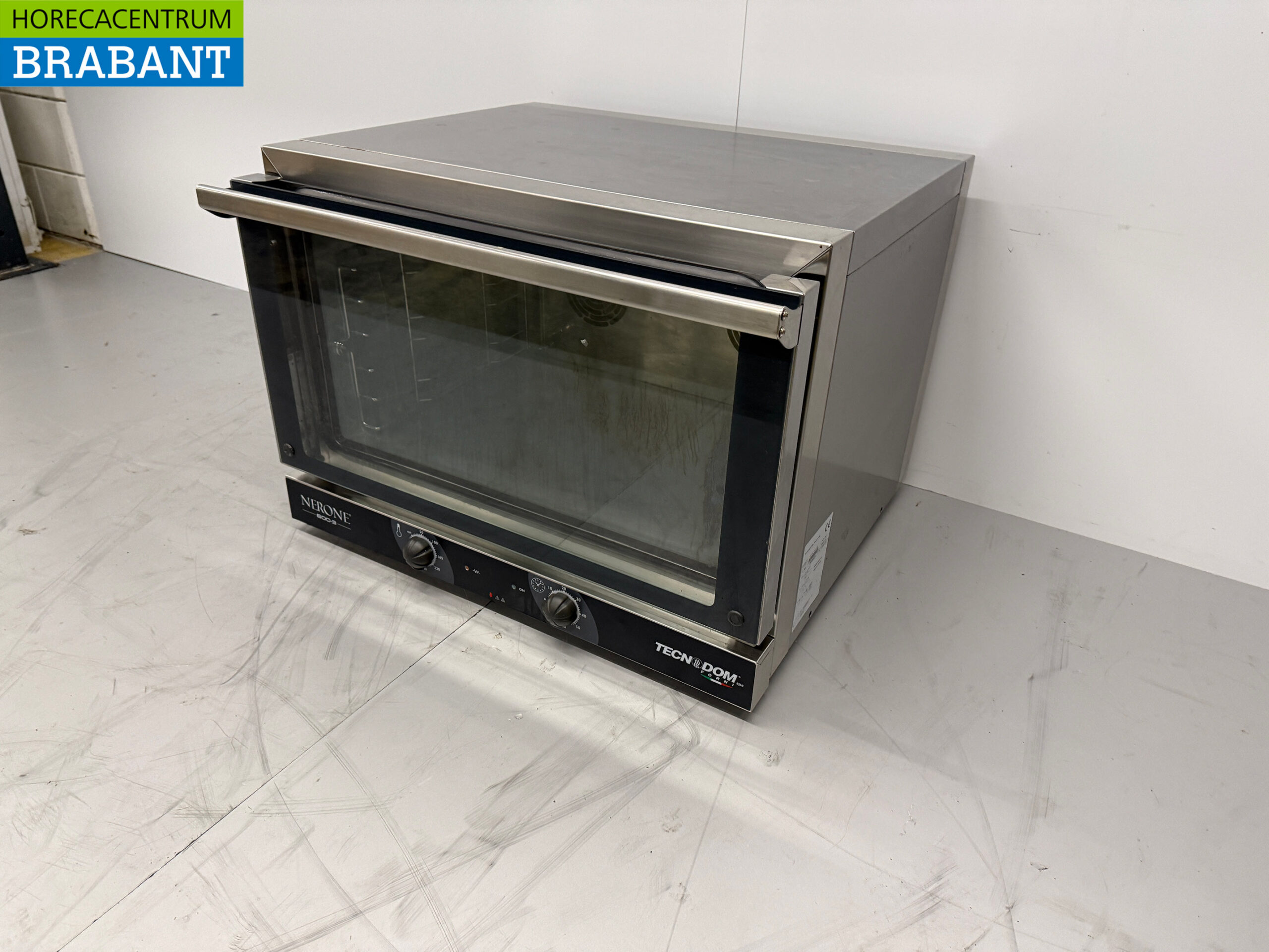 Stainless steel Nerone Hot Air Convection Oven 3 x 60/40 cm 230V Horeca - Image 2