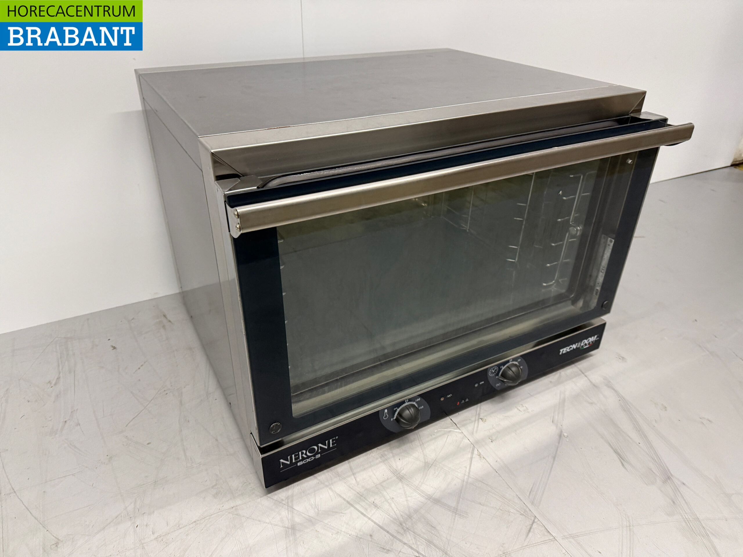 Stainless steel Nerone Hot Air Convection Oven 3 x 60/40 cm 230V Horeca - Image 3