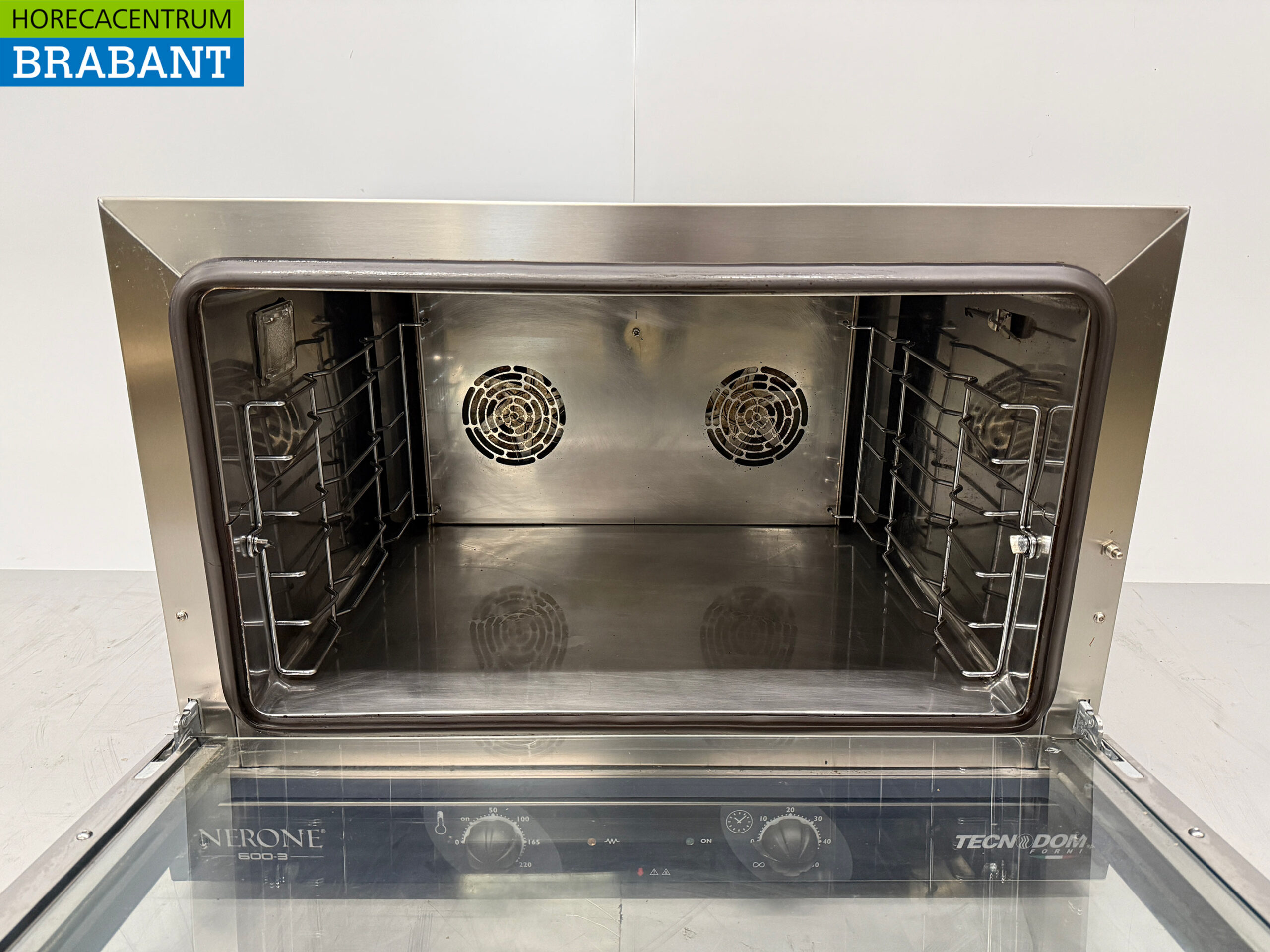 Stainless steel Nerone Hot Air Convection Oven 3 x 60/40 cm 230V Horeca - Image 4