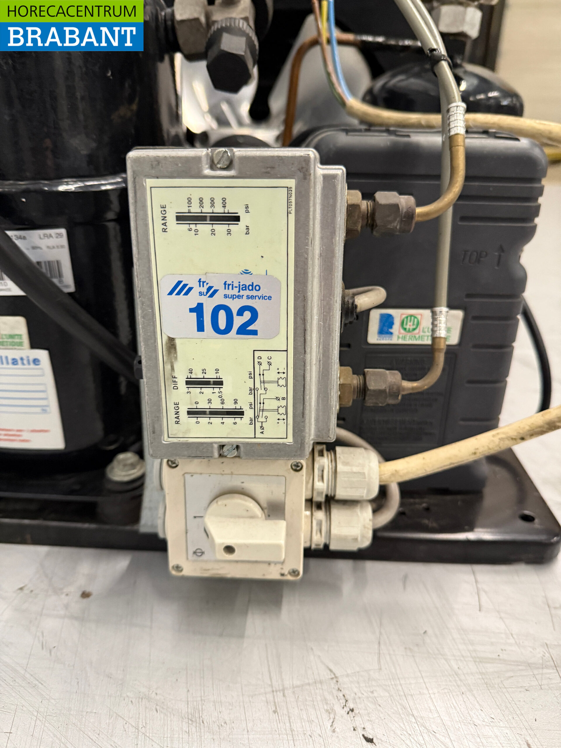 Tecumseh Cooling motor cooling group cooling unit HP 1 HP 230V Horeca - Image 4