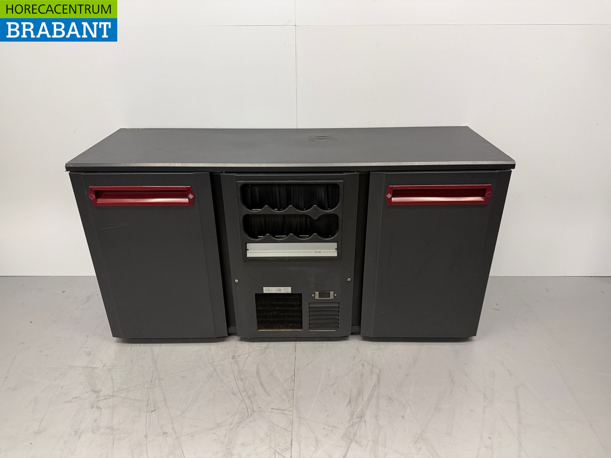 Gamko Bar fridge with bottle nest and 2 doors 167 cm 230V Catering