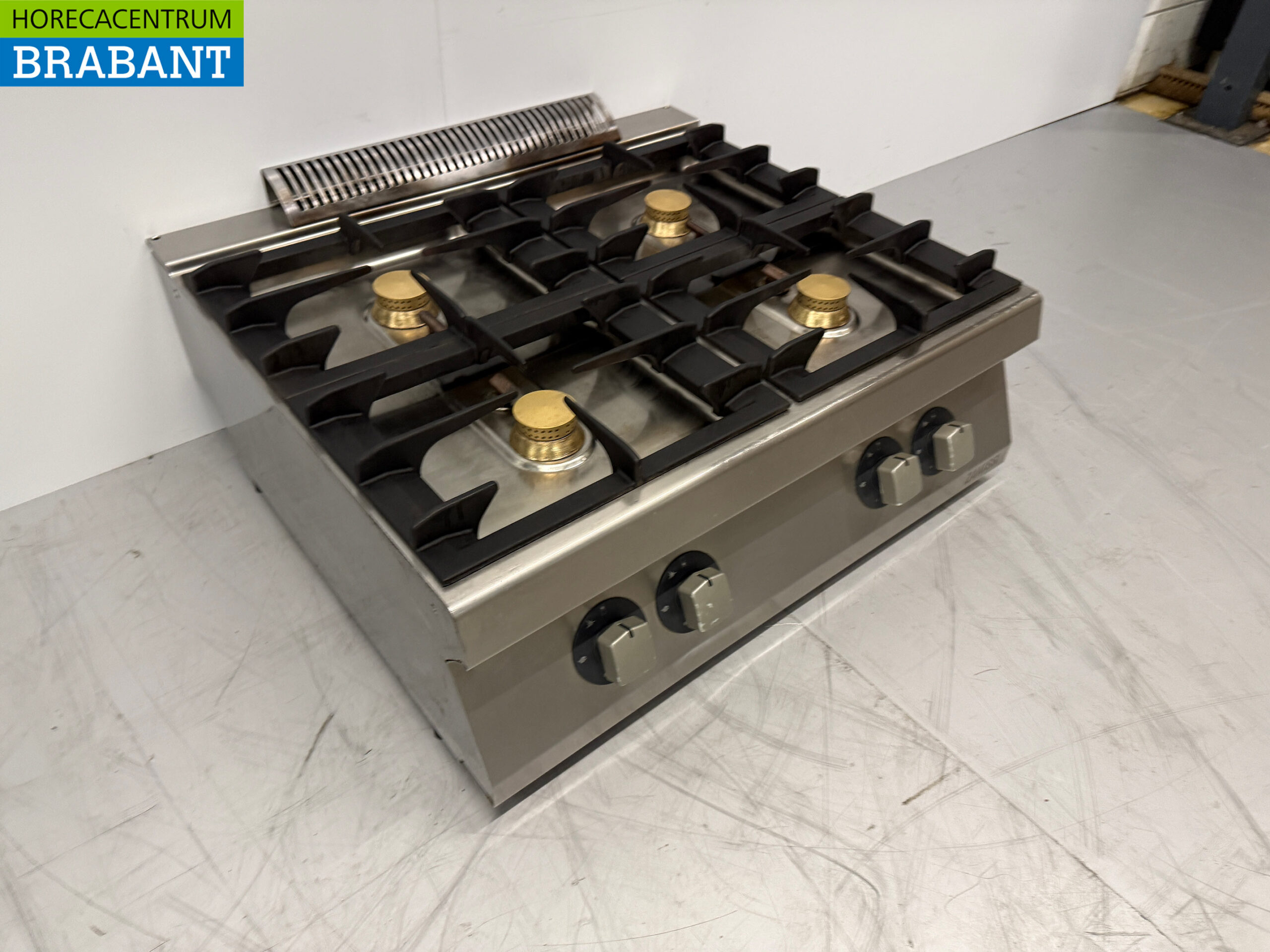 Stainless steel Zanussi 4 Burner Oven Stove 80 cm GAS Catering - Image 3