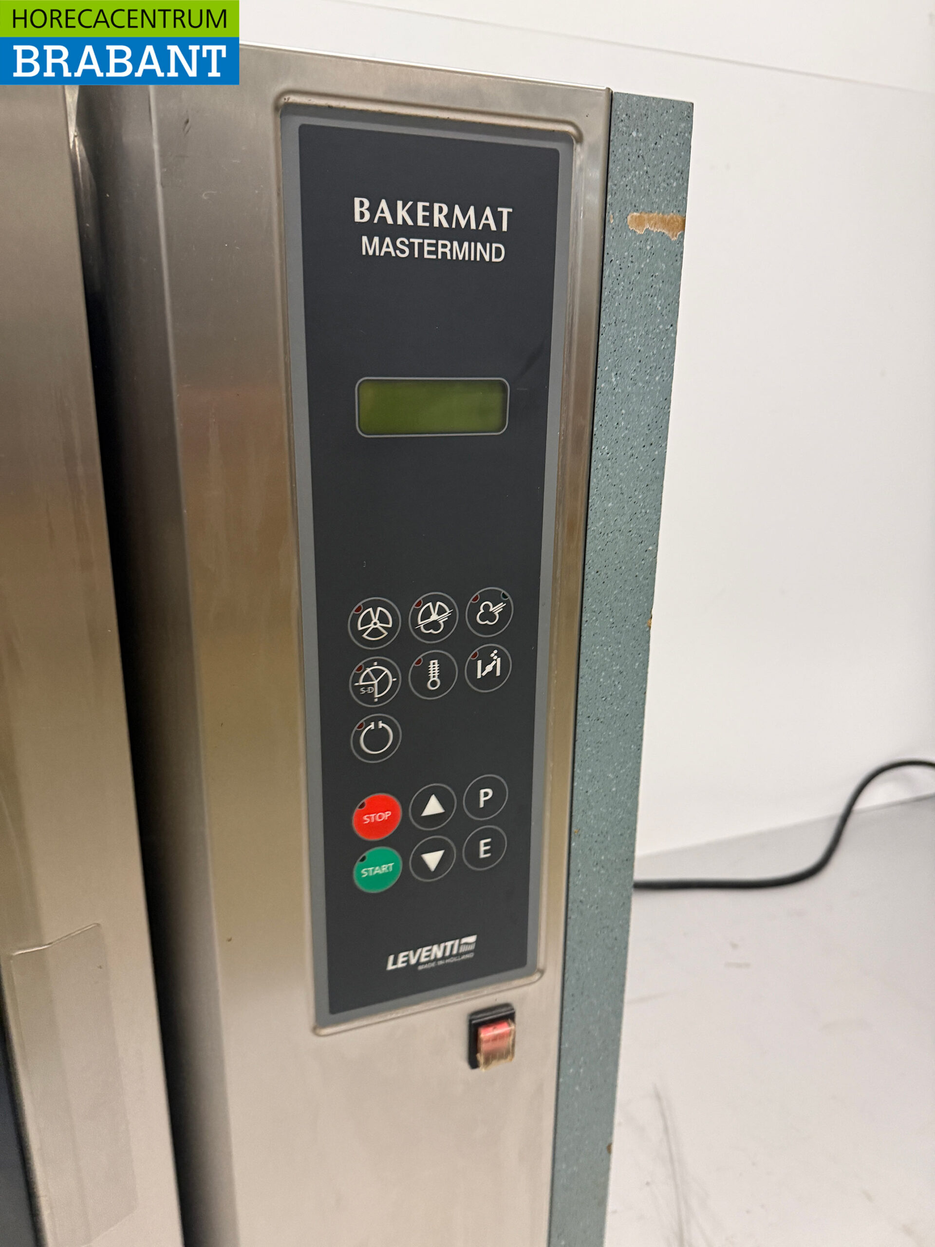 Stainless steel Leventi Hot air oven with moisture injection 12 x 60/40 cm 400V Horeca - Image 4