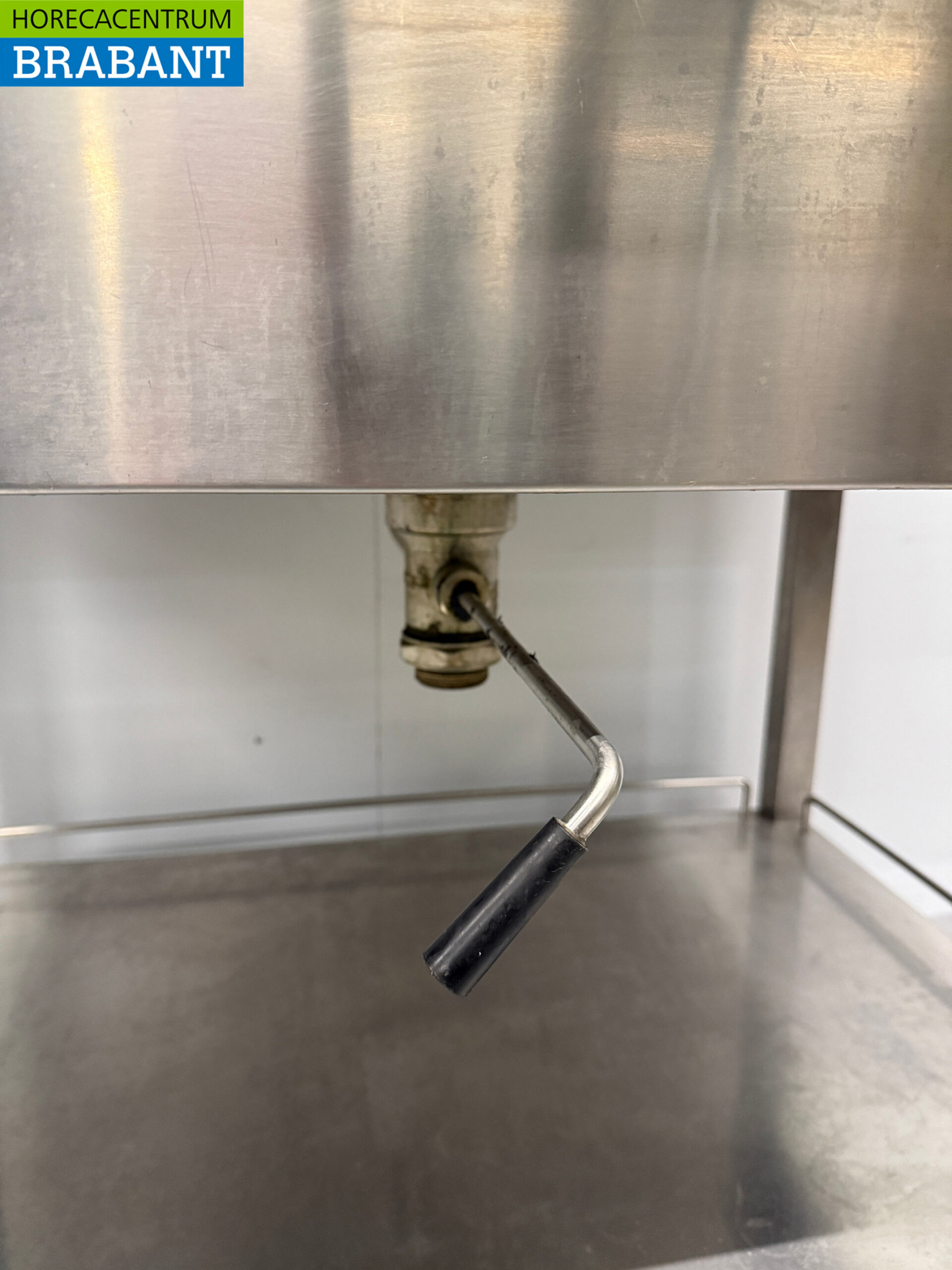 Stainless steel Sink Table Sink 100 x 72.5 x 90 cm Catering - Image 6