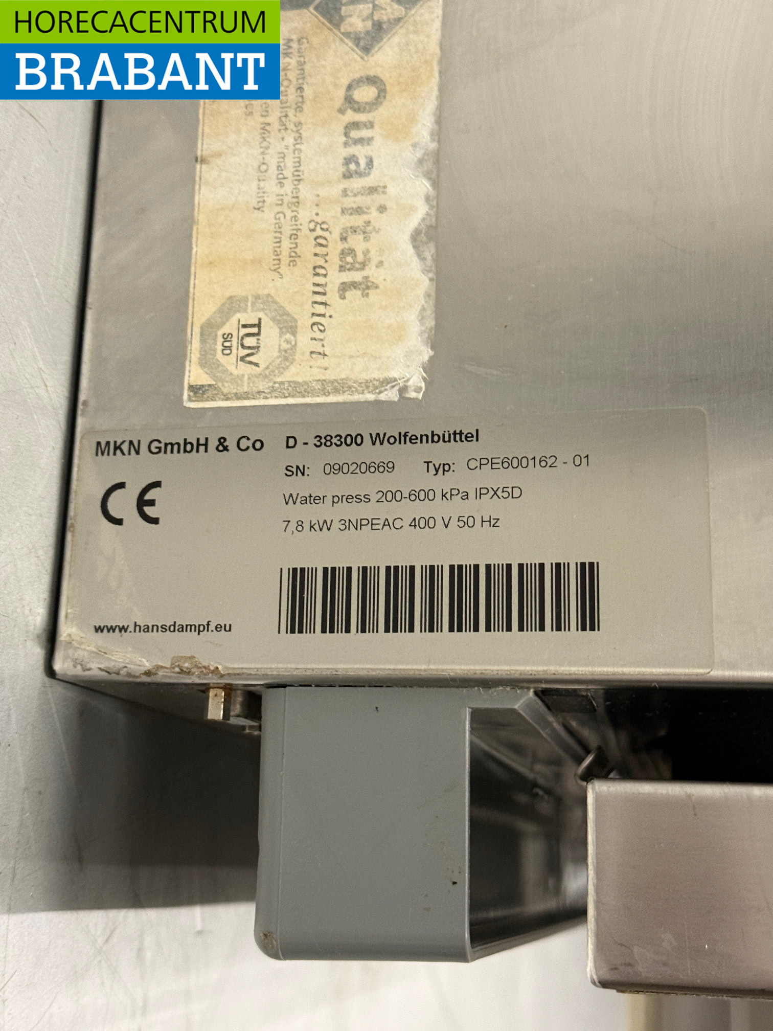 Stainless steel MKN Combisteamer 7 x 1/1 GN 400V Horeca - Image 7