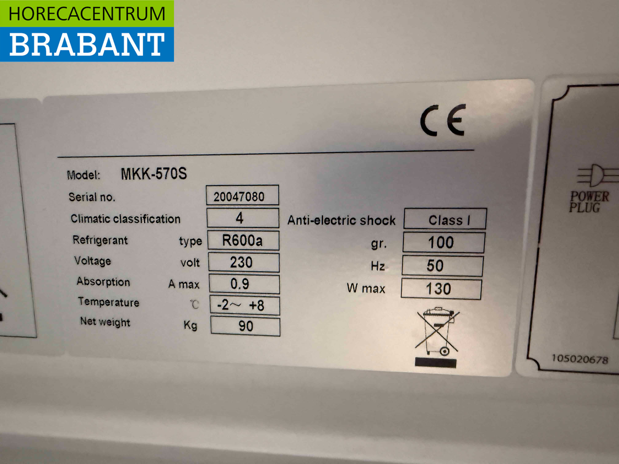 Stainless steel Maxxfrost Refrigeration 476 liters 230V Catering - Image 5