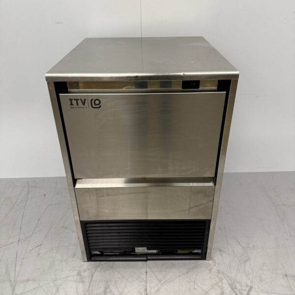 Stainless steel ITV Ice cube machine 55 kg per day 25 kg bunker 230V Horeca