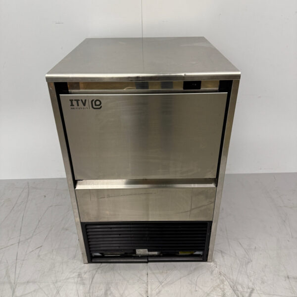 Stainless steel ITV Ice cube machine 55 kg per day 25 kg bunker 230V Horeca