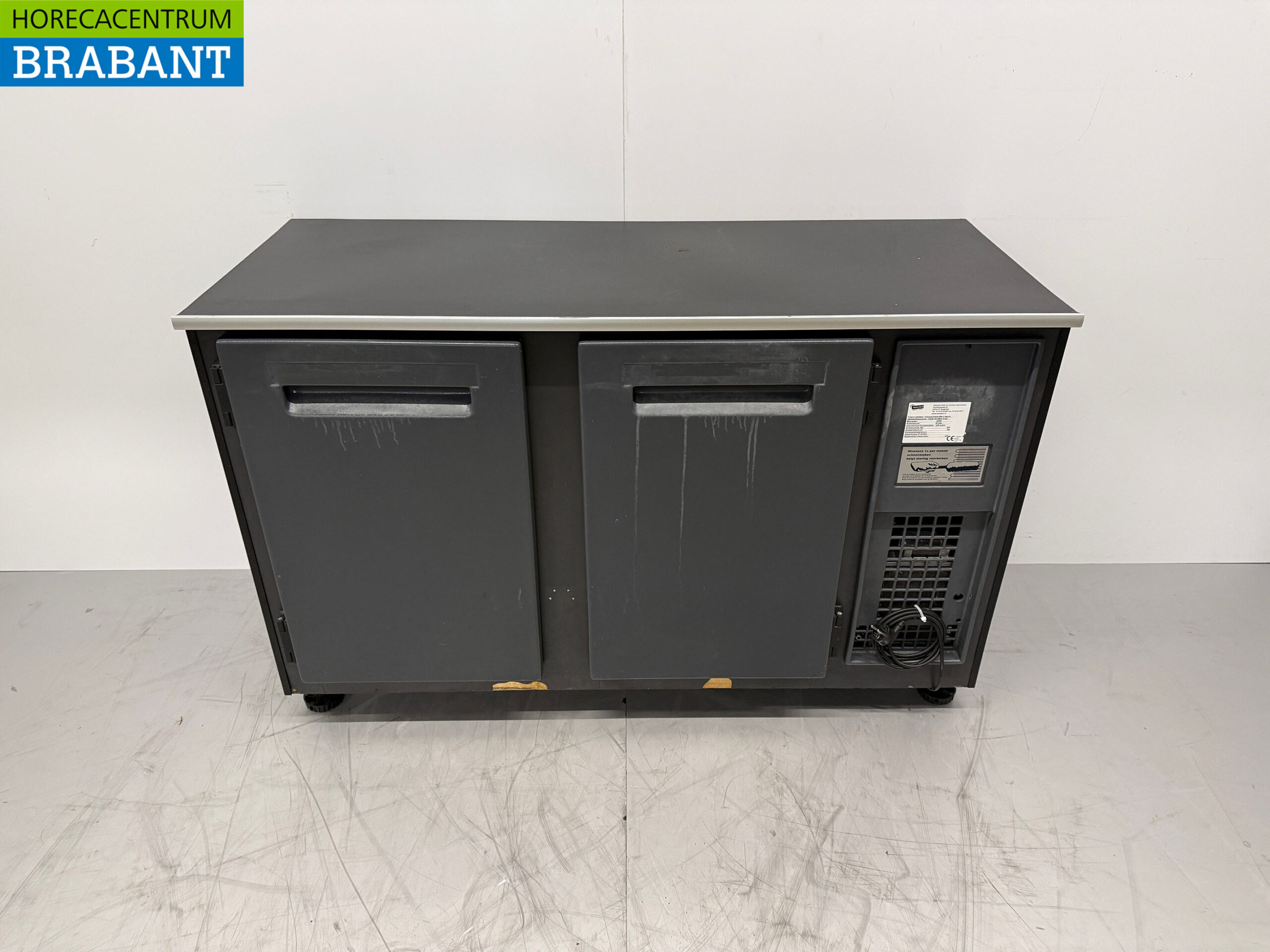 Bar fridge 2 doors 138,5 cm 230V Horeca