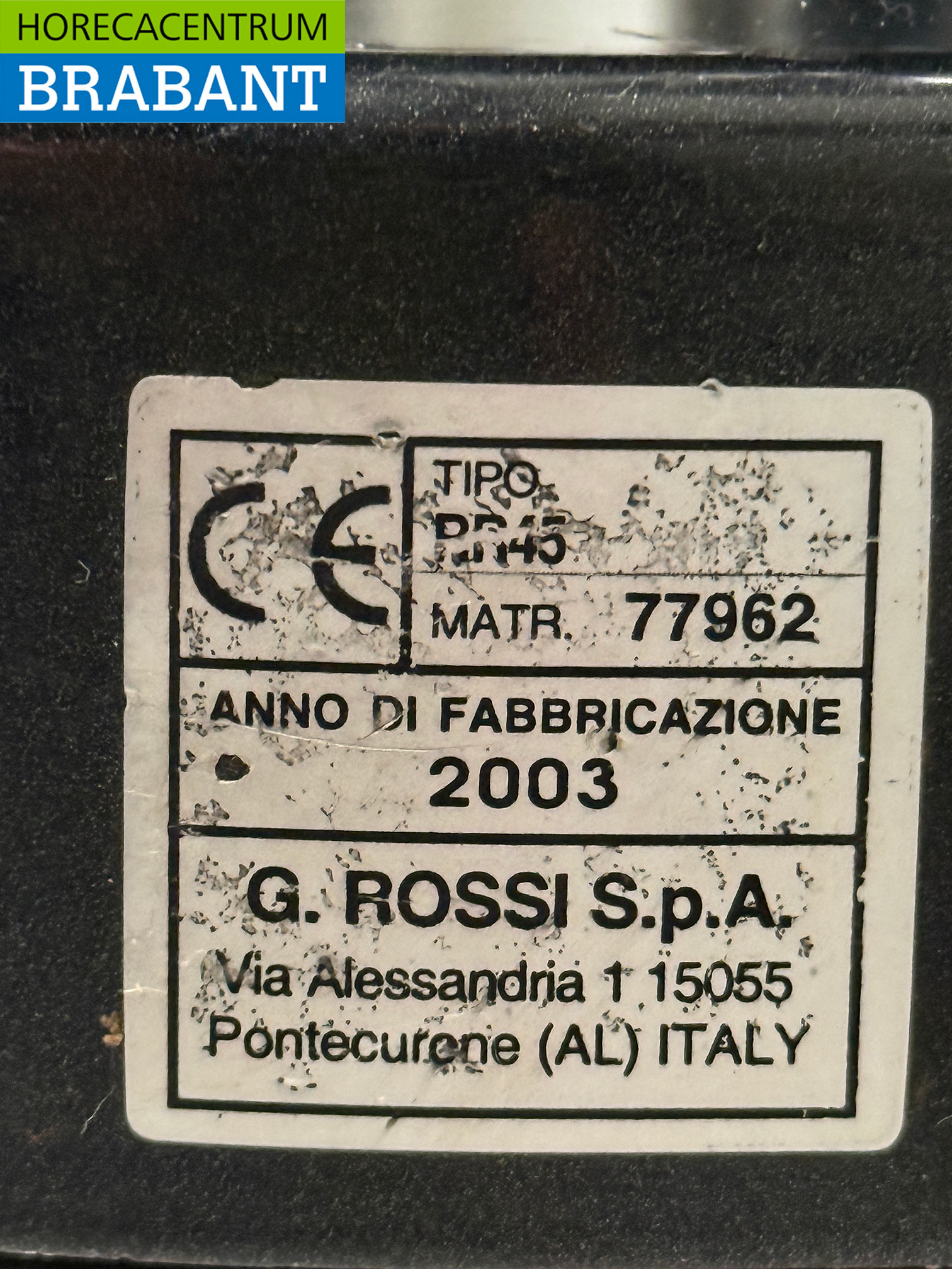 Gino Rossi Bean grinder with reservoir 230V Catering - Image 5