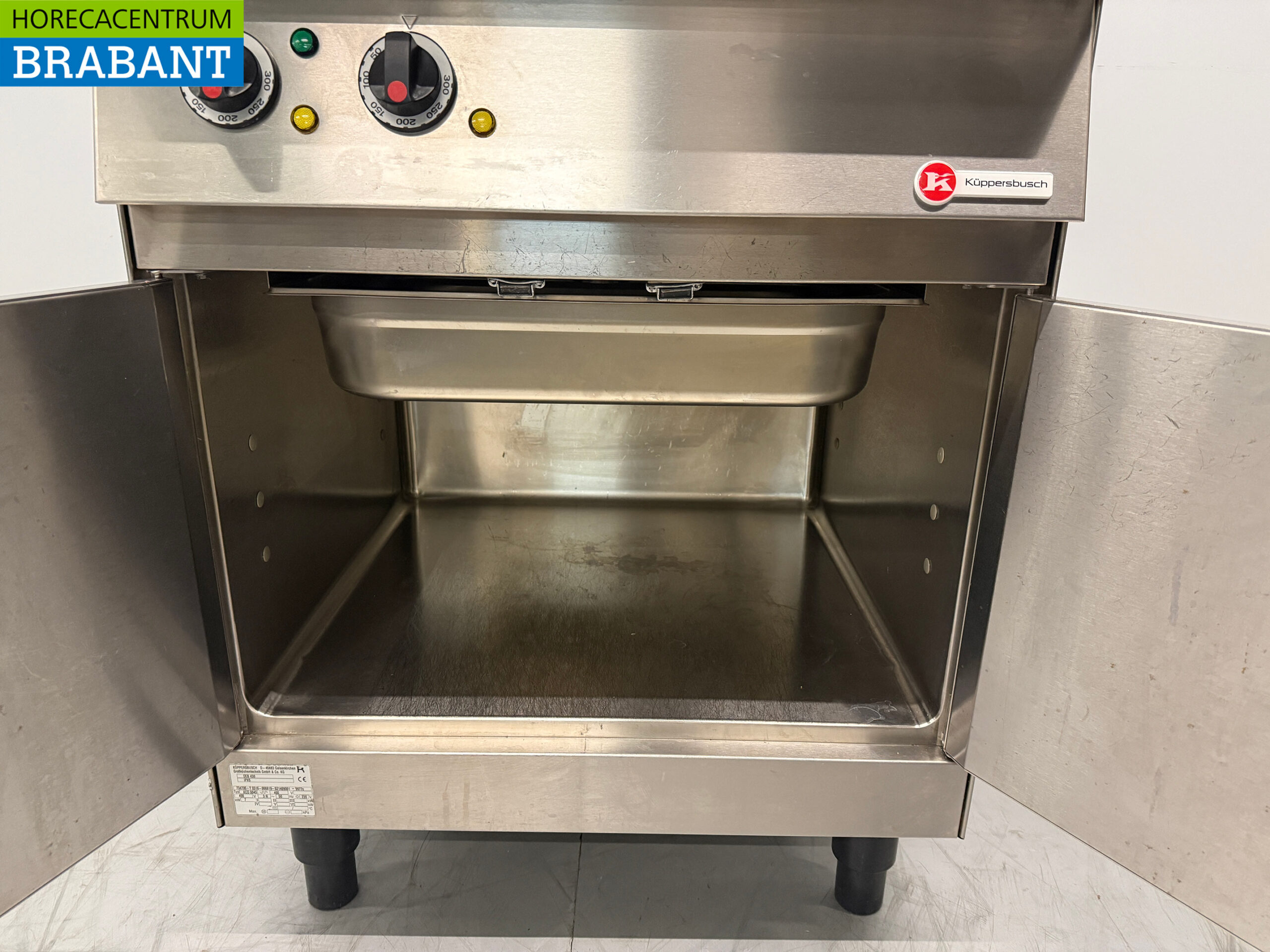 Stainless steel Kuppersbusch Multicooker 20 liter 70 cm 400V Horeca - Image 5