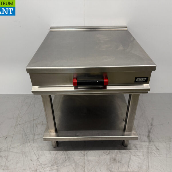 Stainless steel Leventi Work Unit Neutral Blind unit 80 cm Horeca