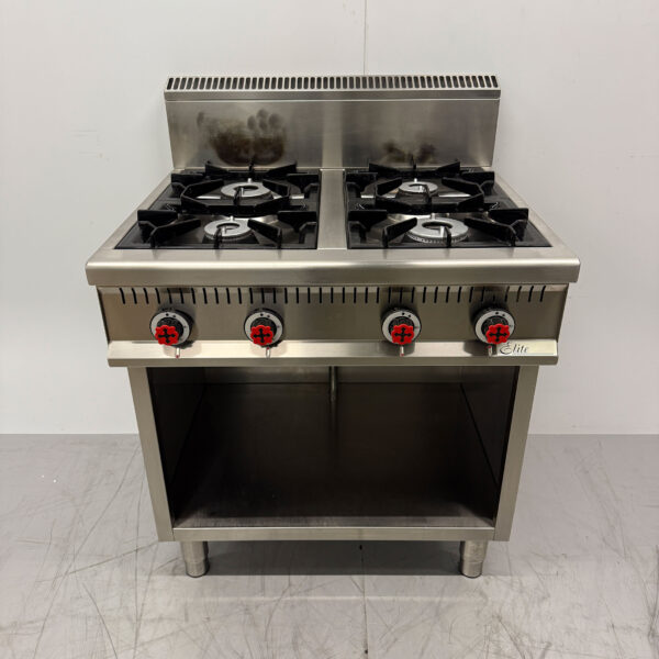 Stainless steel Offcar 4 Burner Stove 80 cm GAS Catering