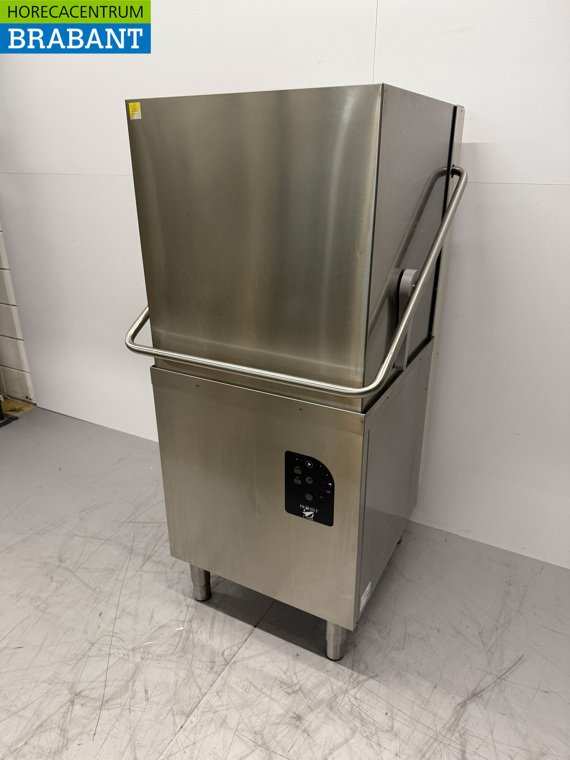 Stainless steel Sistema Project Slide-through dishwasher 400V Catering - Image 3