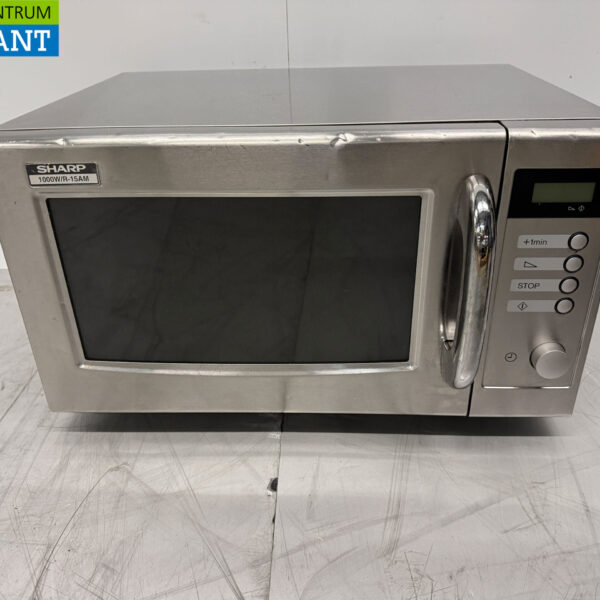 Stainless steel Sharp Microwave 1000 Watt 230V Catering