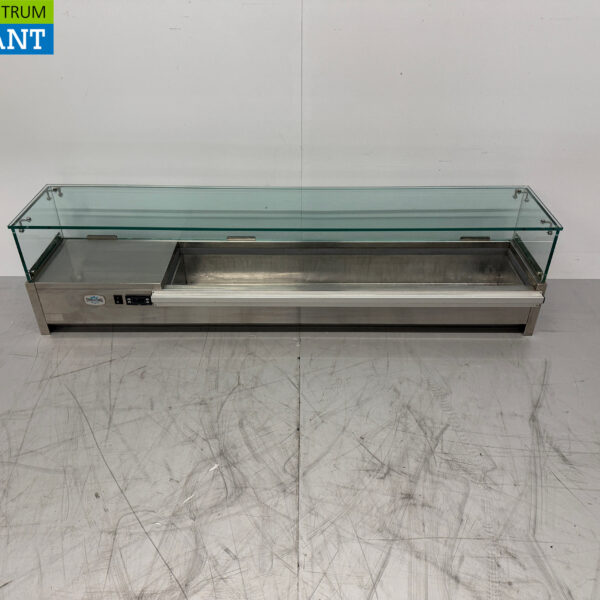 Stainless steel Everlasting Saladette 159.5 cm 230V Catering