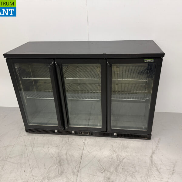 Gamko Bar Cooler 3 Glass Folding Doors 135 cm 230V Catering
