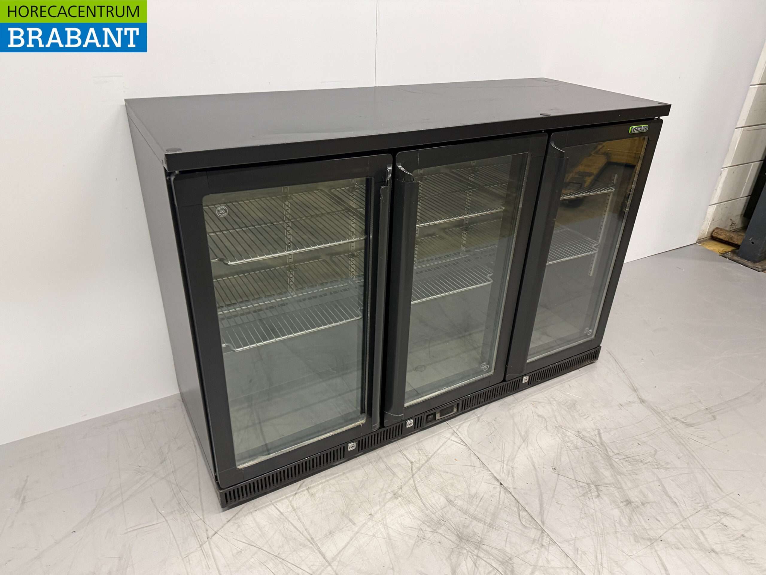 Gamko Bar Cooler 3 Glass Folding Doors 135 cm 230V Catering - Image 3