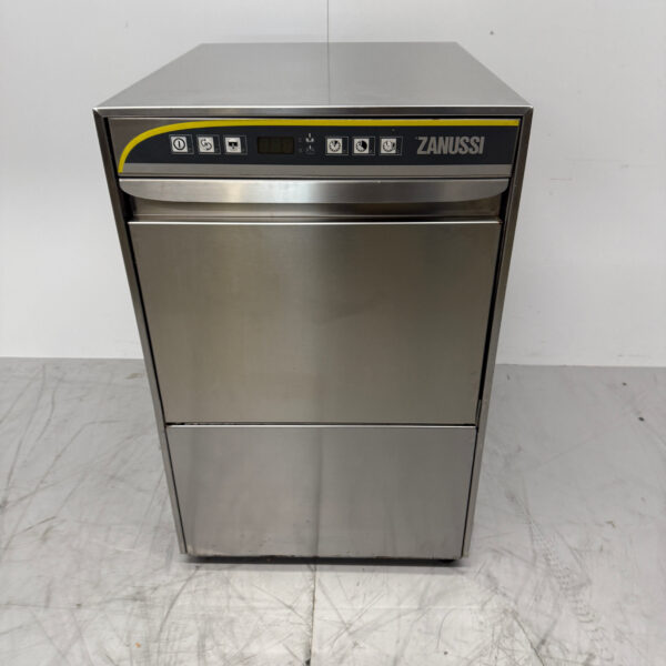 Stainless steel Zanussi Glass washer with drain pump 230V Catering