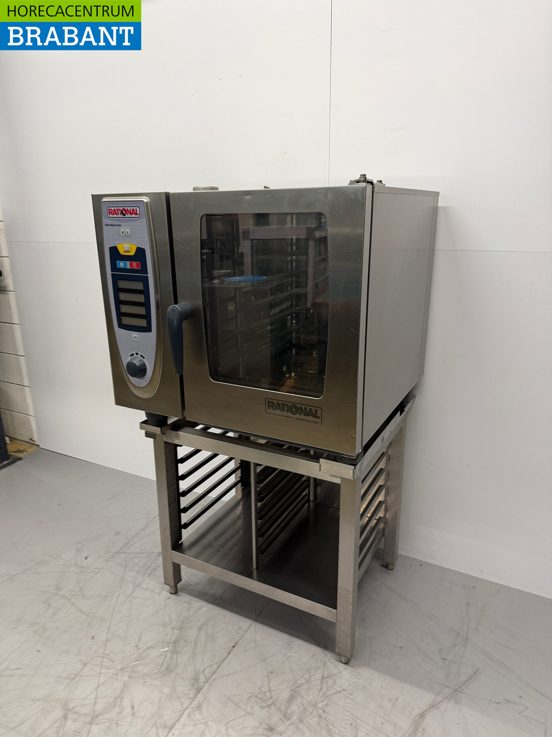 Stainless steel Rational SCC 61 SelfCookingCenter 6 x 1/1 GN Combisteamer 400V Horeca - Image 2