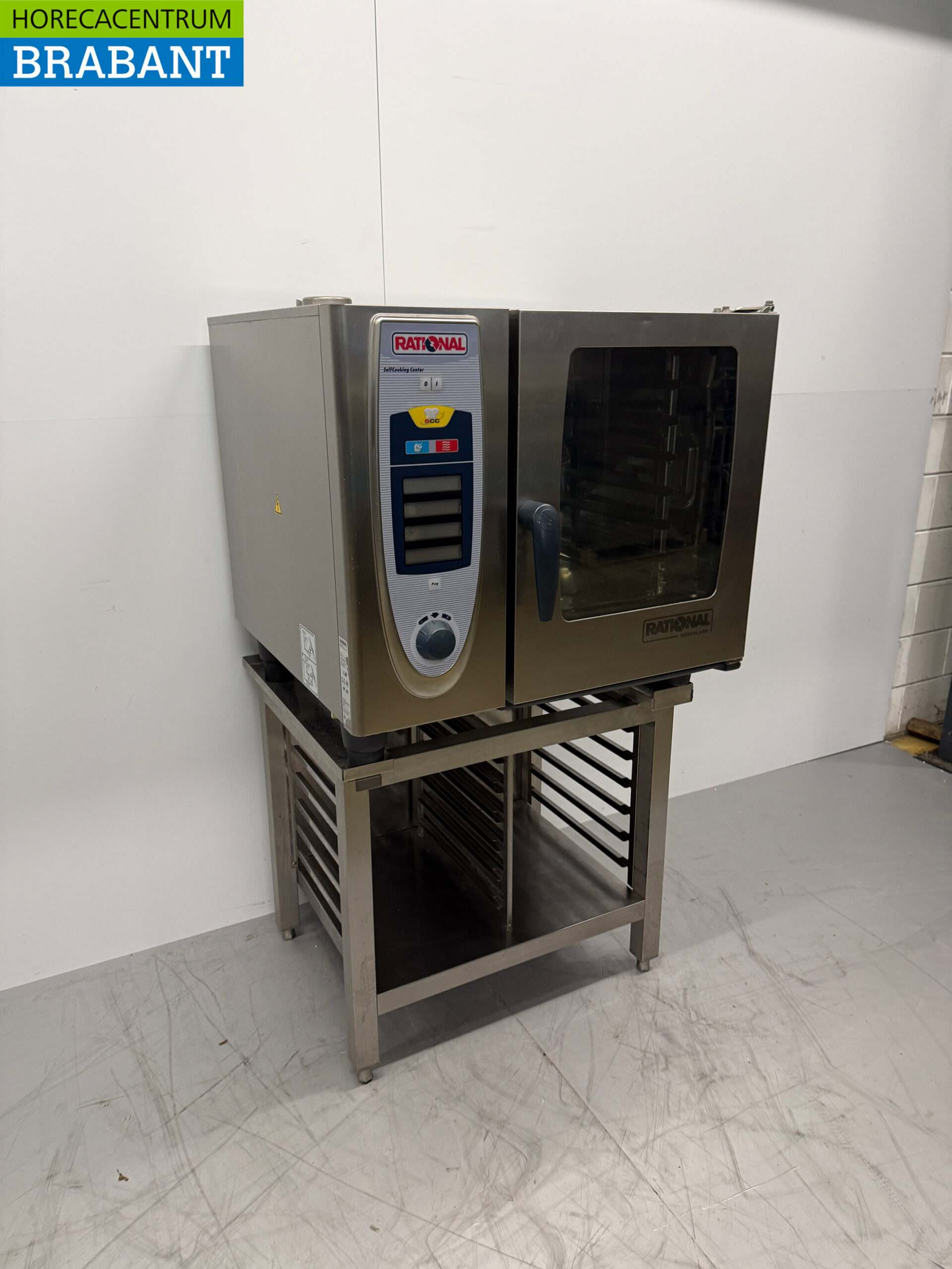 Stainless steel Rational SCC 61 SelfCookingCenter 6 x 1/1 GN Combisteamer 400V Horeca - Image 3
