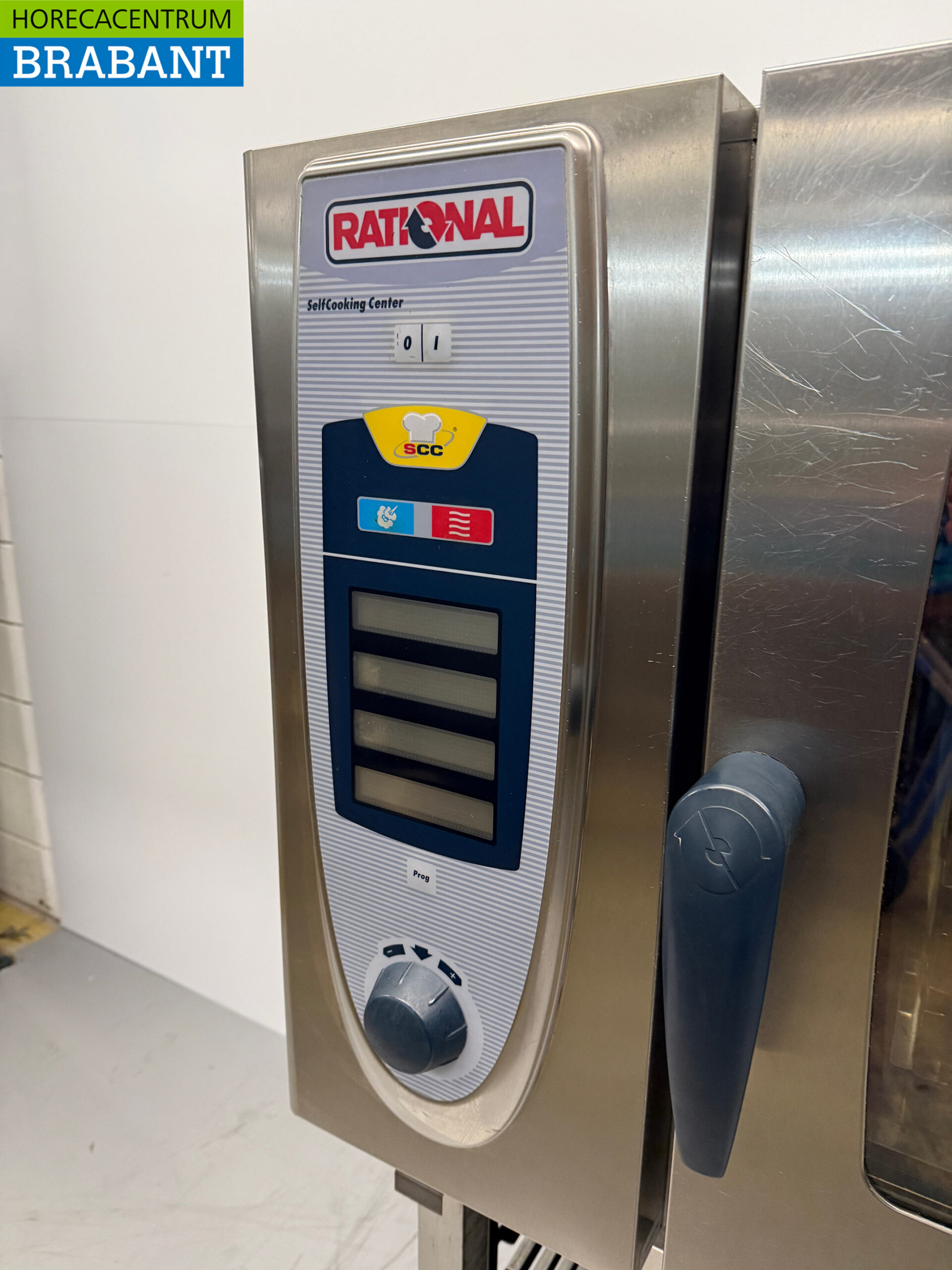 Stainless steel Rational SCC 61 SelfCookingCenter 6 x 1/1 GN Combisteamer 400V Horeca - Image 4