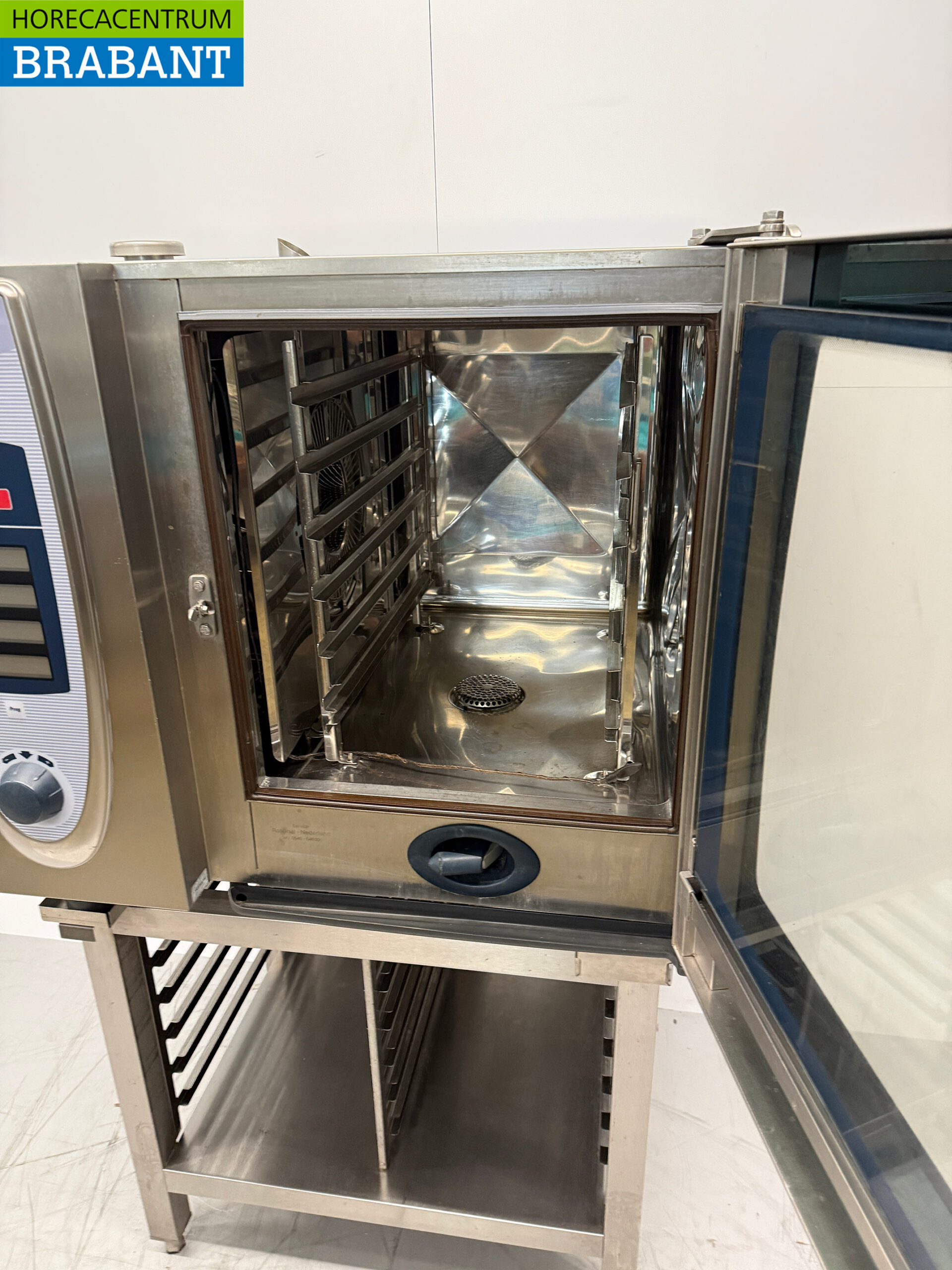 Stainless steel Rational SCC 61 SelfCookingCenter 6 x 1/1 GN Combisteamer 400V Horeca - Image 5