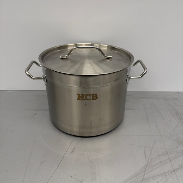 Stainless steel HCB Cooking Pot Soup Pan 25 x 19 cm 9 liter Catering