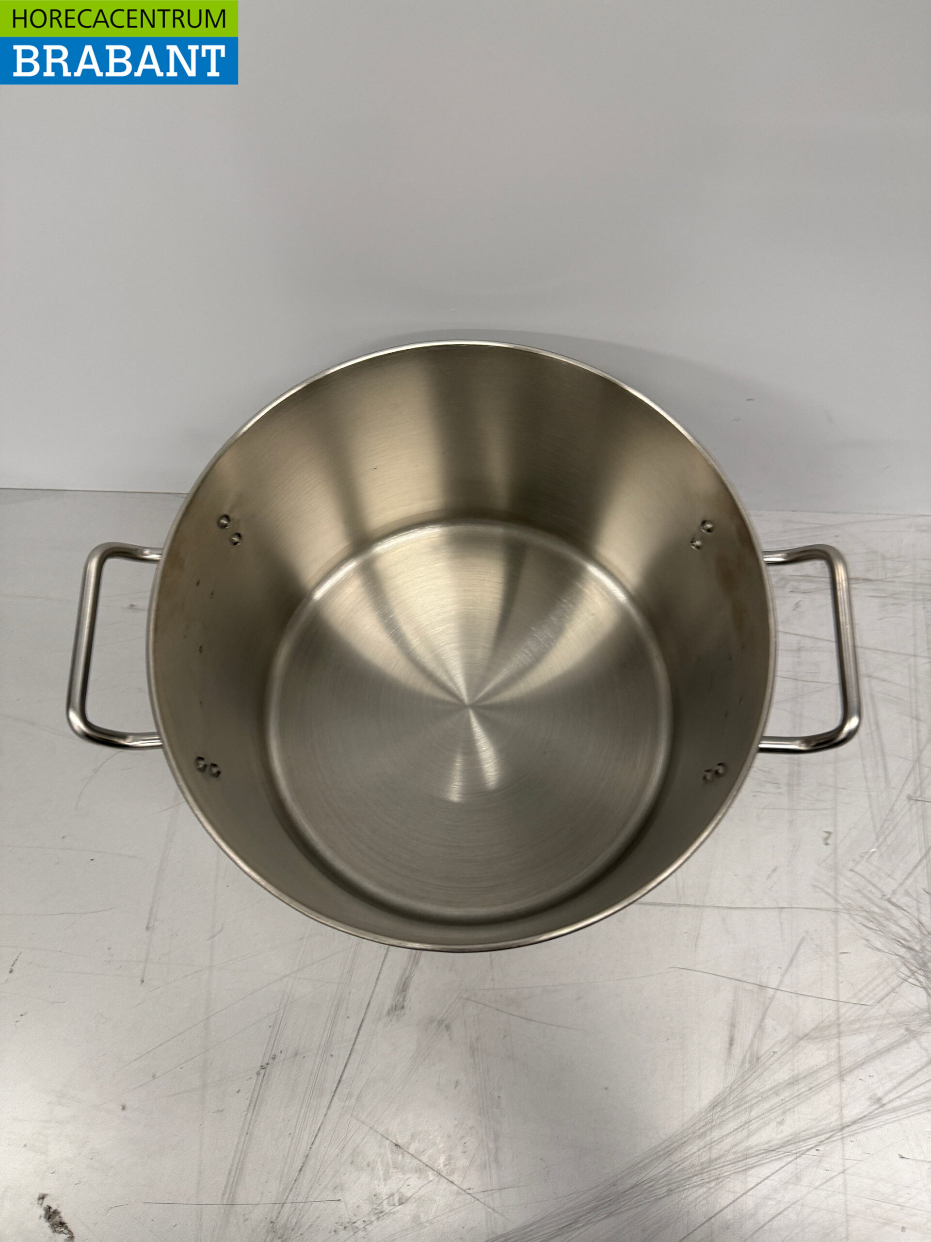 Stainless steel HCB Cooking Pot Soup Pan 25 x 19 cm 9 liter Catering - Image 4