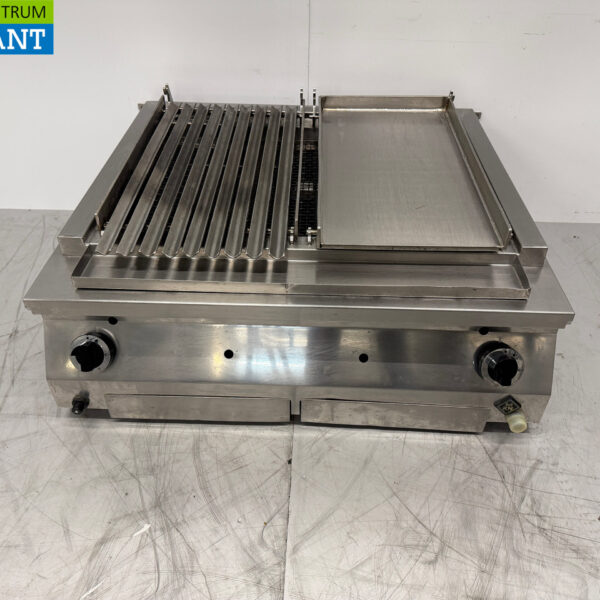 Stainless steel MKN Lava Grill with Baking Plate GAS Catering