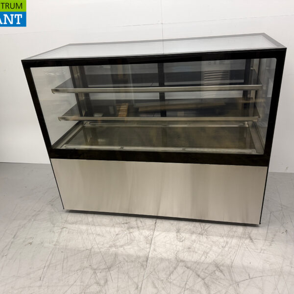 Stainless steel Polar Mobile Refrigerated Display Case 150 cm 230V Catering